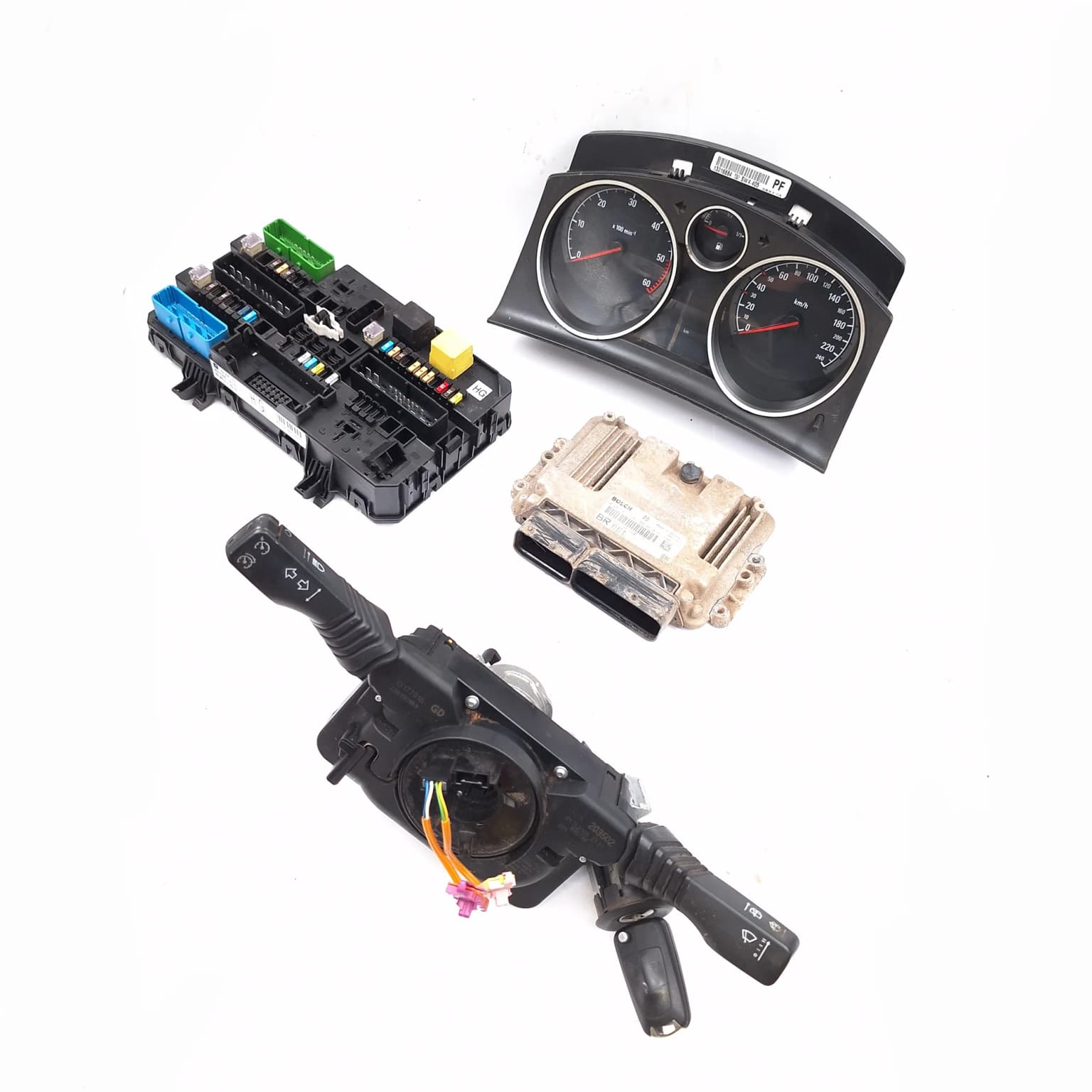 Kit calculateur et serrures Opel ZAFIRA B 2005–2014 1.9 CDTI Z 19 DT 0281012549 – 1