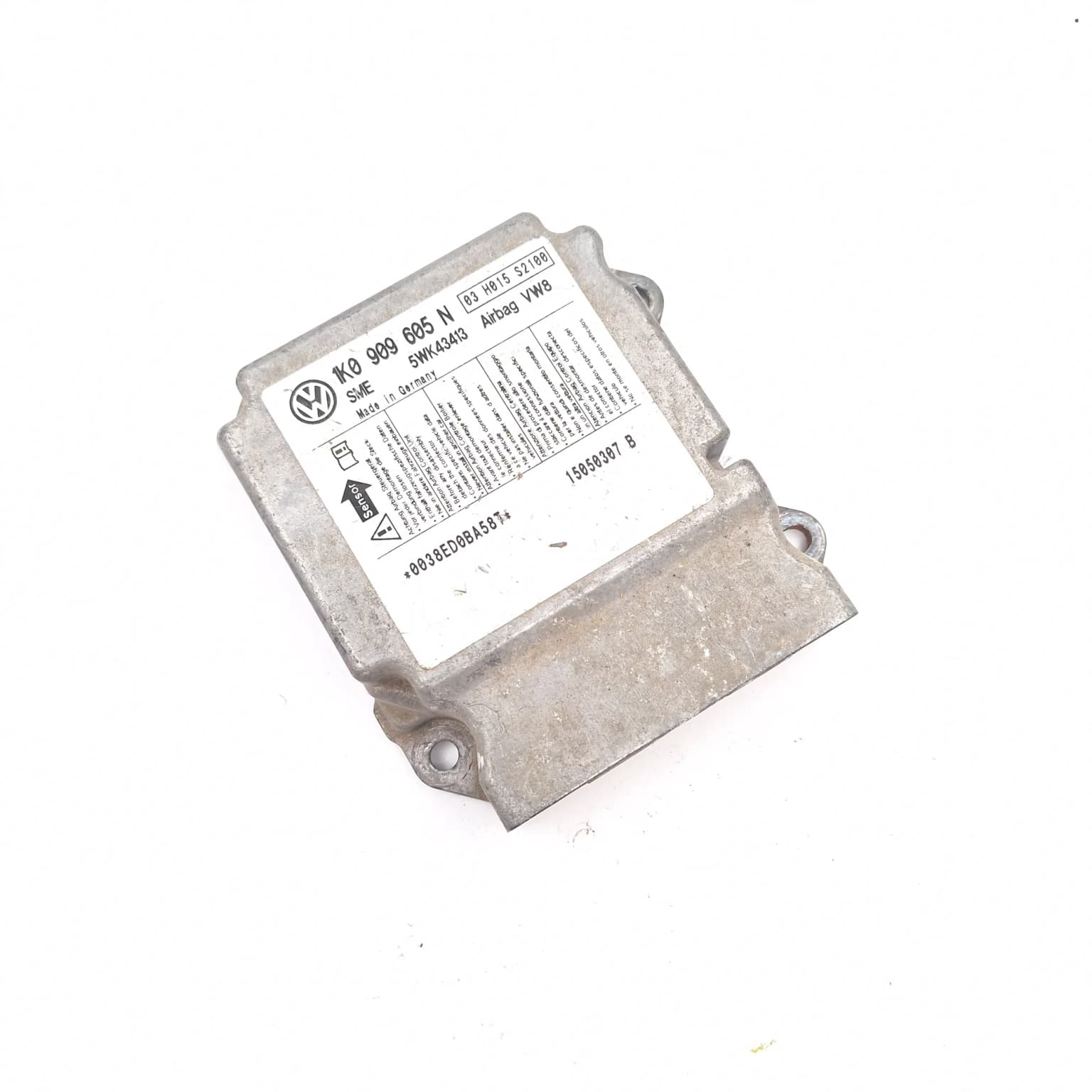 Airbag control module VW GOLF 5 2003–2009 1K0909605N – 1