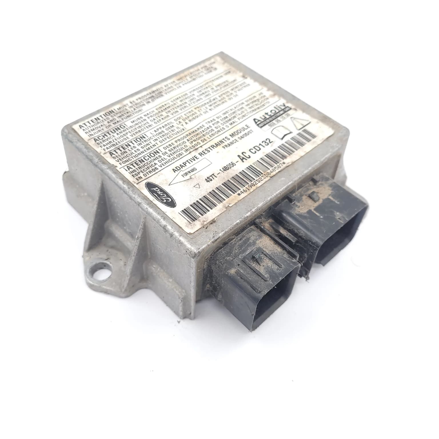 Airbag control module Ford MONDEO Mk 3 2000–2007 4S7T14B056AC – 1