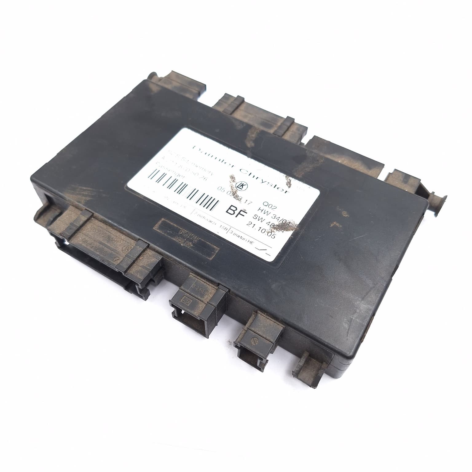 Control unit Mercedes-Benz ML / M-CLASS (W164) 2005–2011 ML 320 CDI 4-matic (164.122) OM 642.940 A2118705026 – 1