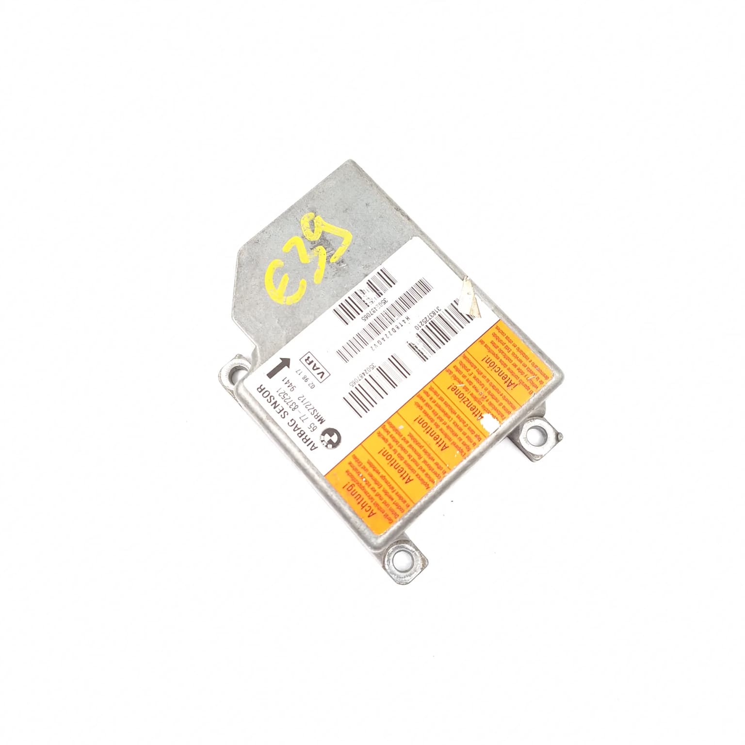 Airbag control module BMW 5 (E39) 1995–2004 8372521 – 1