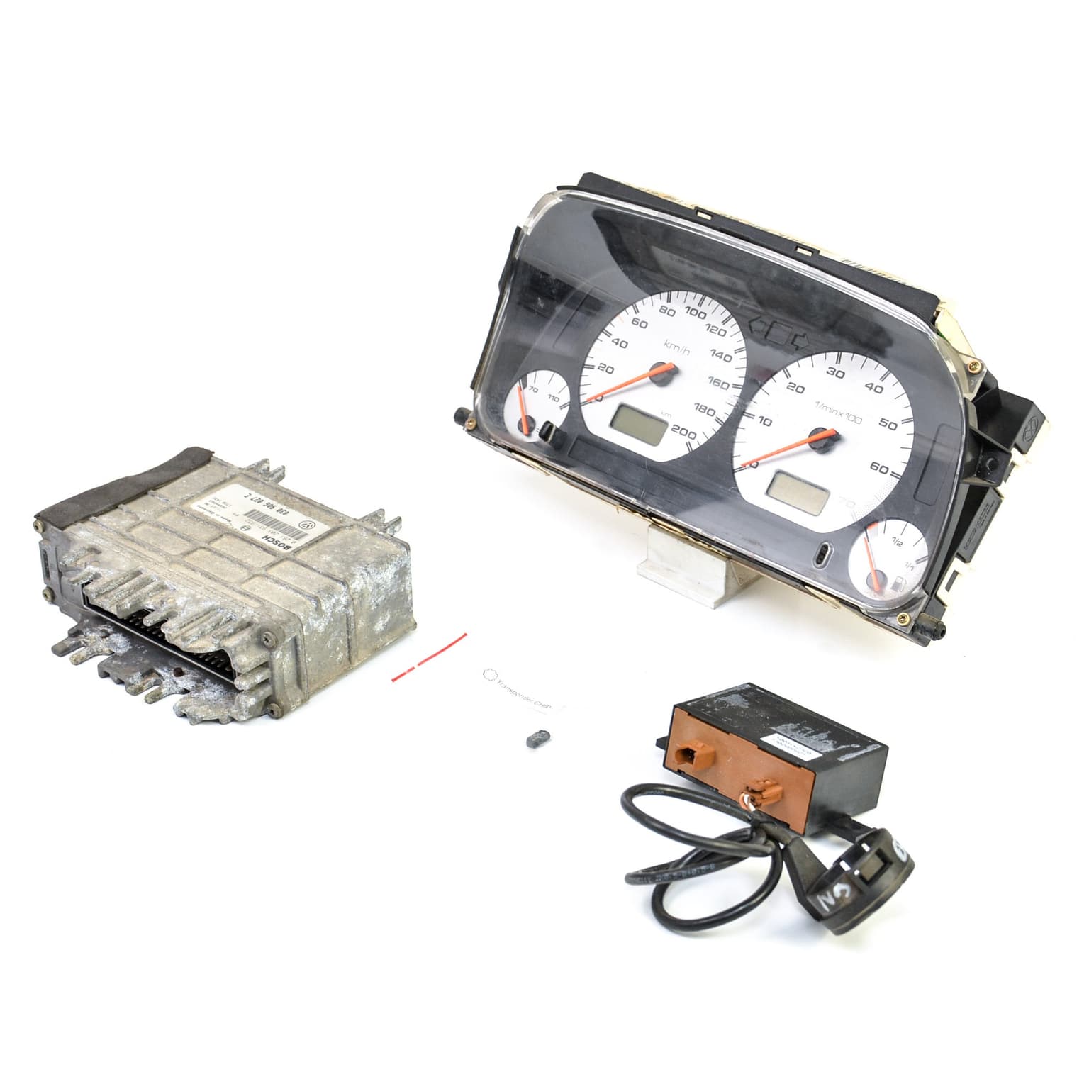 Kit calculateur et serrures VW POLO (6N1) 1994–1999 50 1.0 AER 030906027E – 1