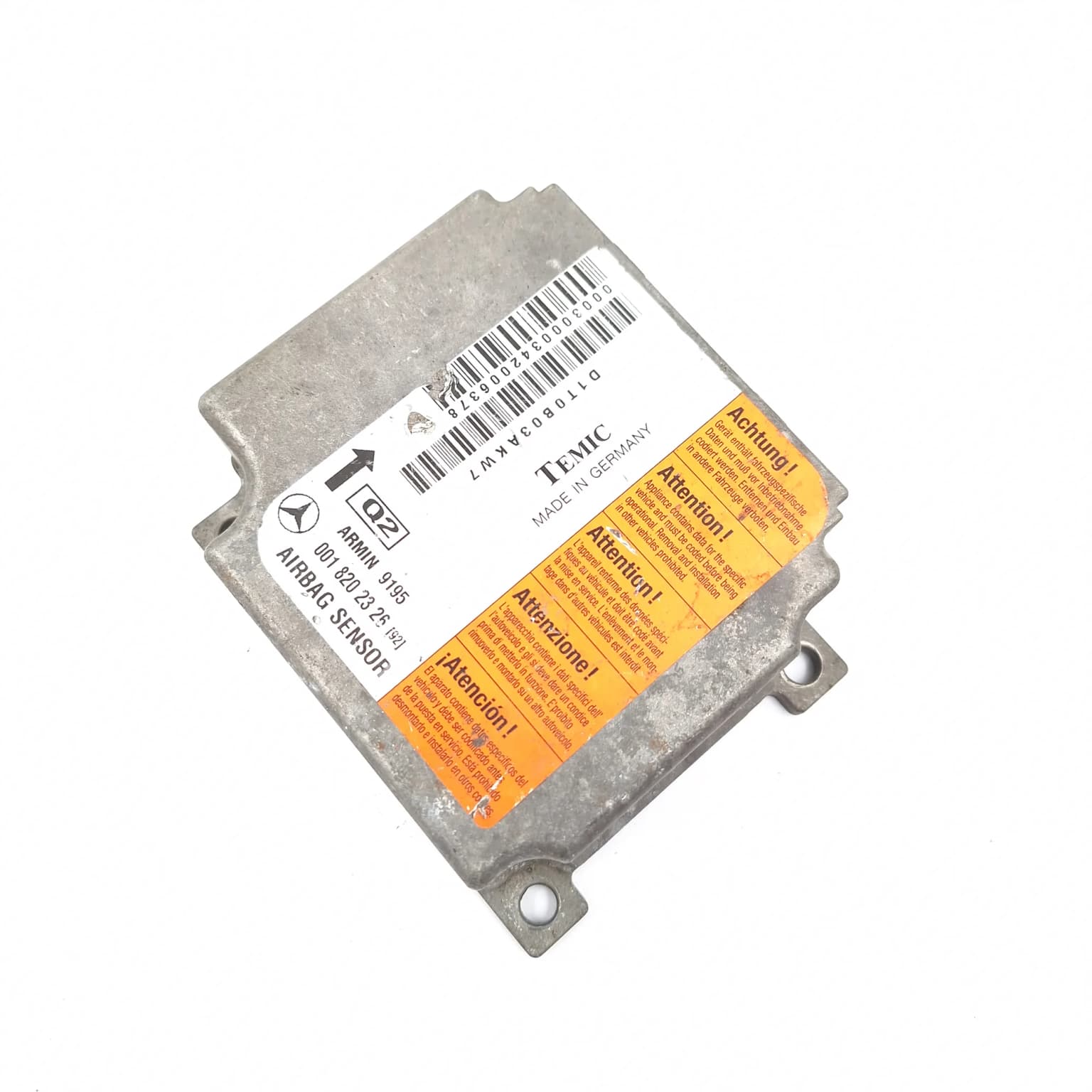 Airbag control module Mercedes-Benz E-CLASS (W210) 1995–2003 0018202326 – 1