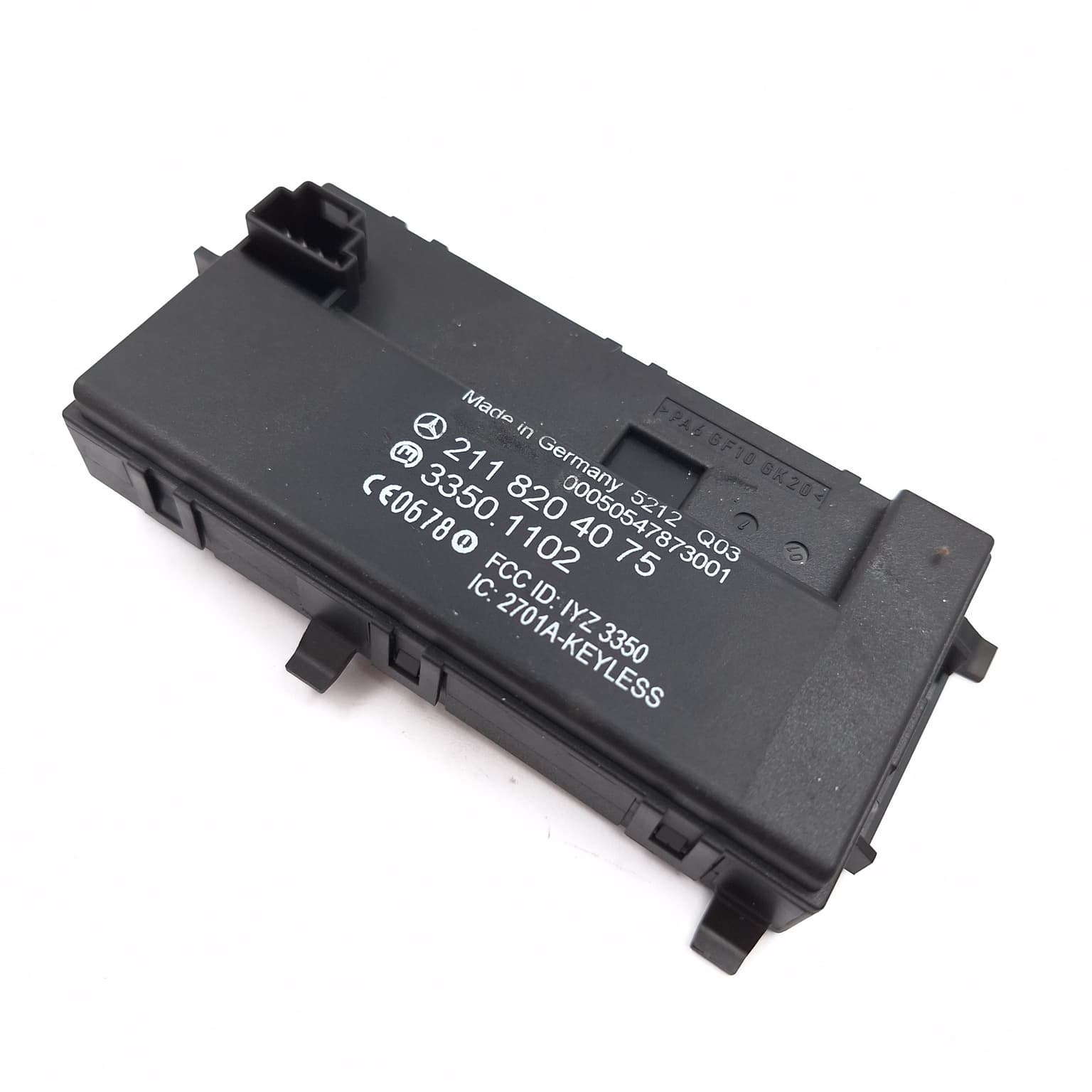 Control unit Mercedes-Benz CLS (C219) 2004–2010 CLS 500 (219.375) M 113.967 2118204075 – 1