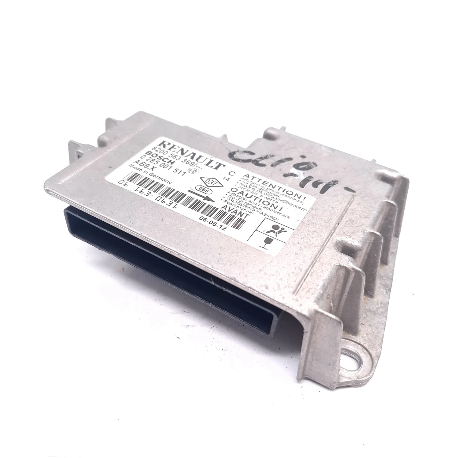 Airbag control module Renault CLIO 3 2005–2012 8200563369 – 1