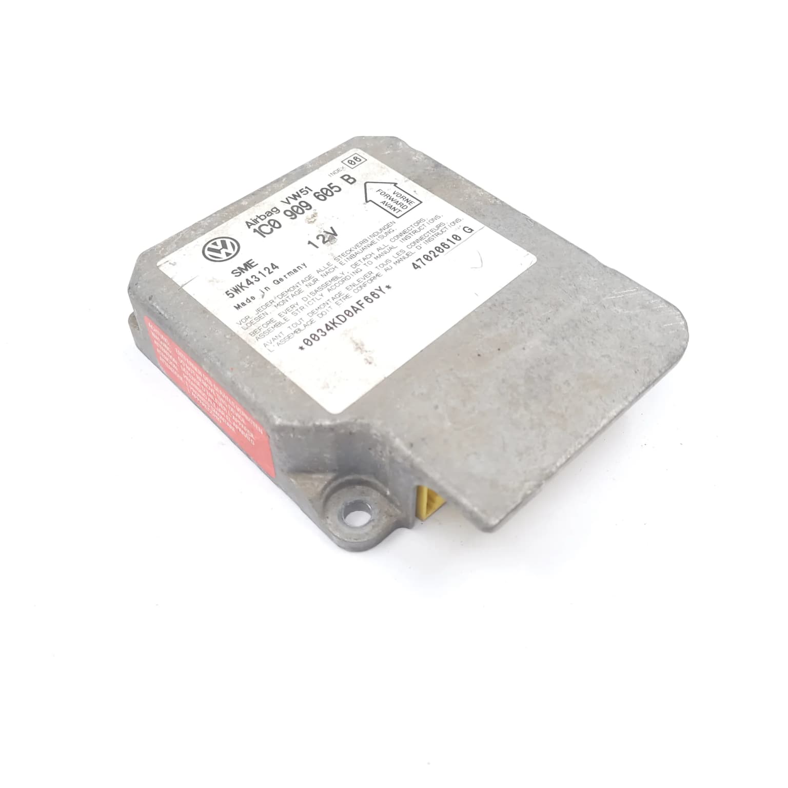 Airbag control module VW PASSAT B5, B5.5 1996–2005 1C0909605B – 1