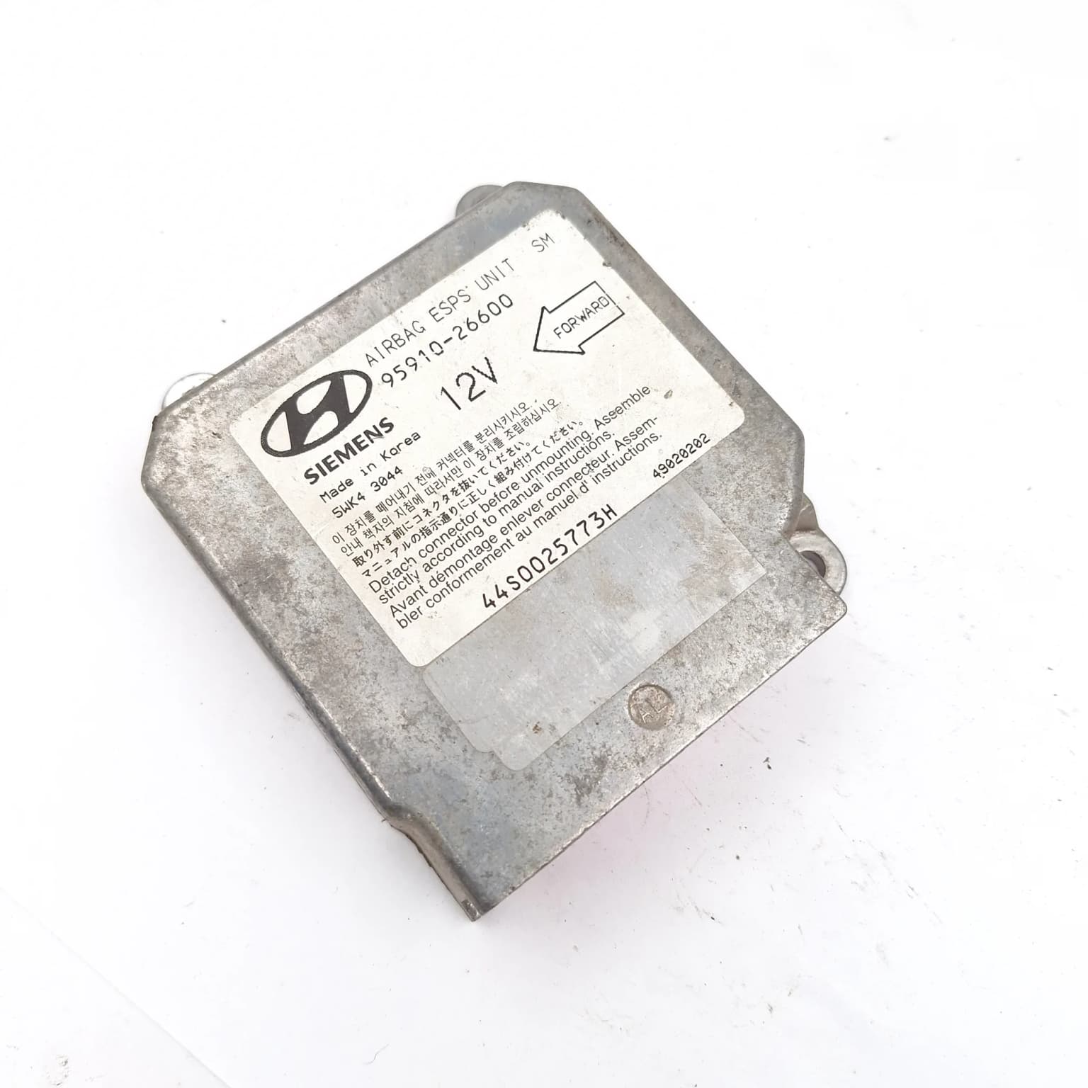 Airbag control module Hyundai SANTA FE 1 (SM) 2000–2006 9591026600 – 1