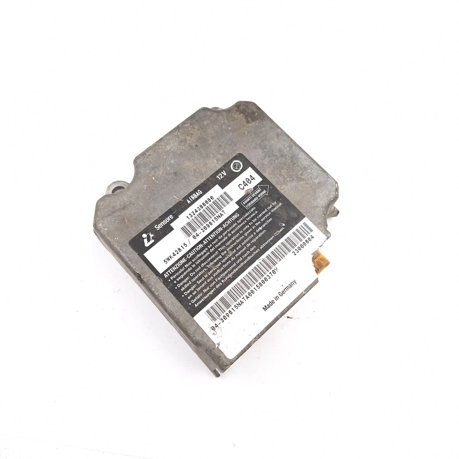 Airbag control module Fiat DUCATO (244) 2002–2006 1324388080 – 1
