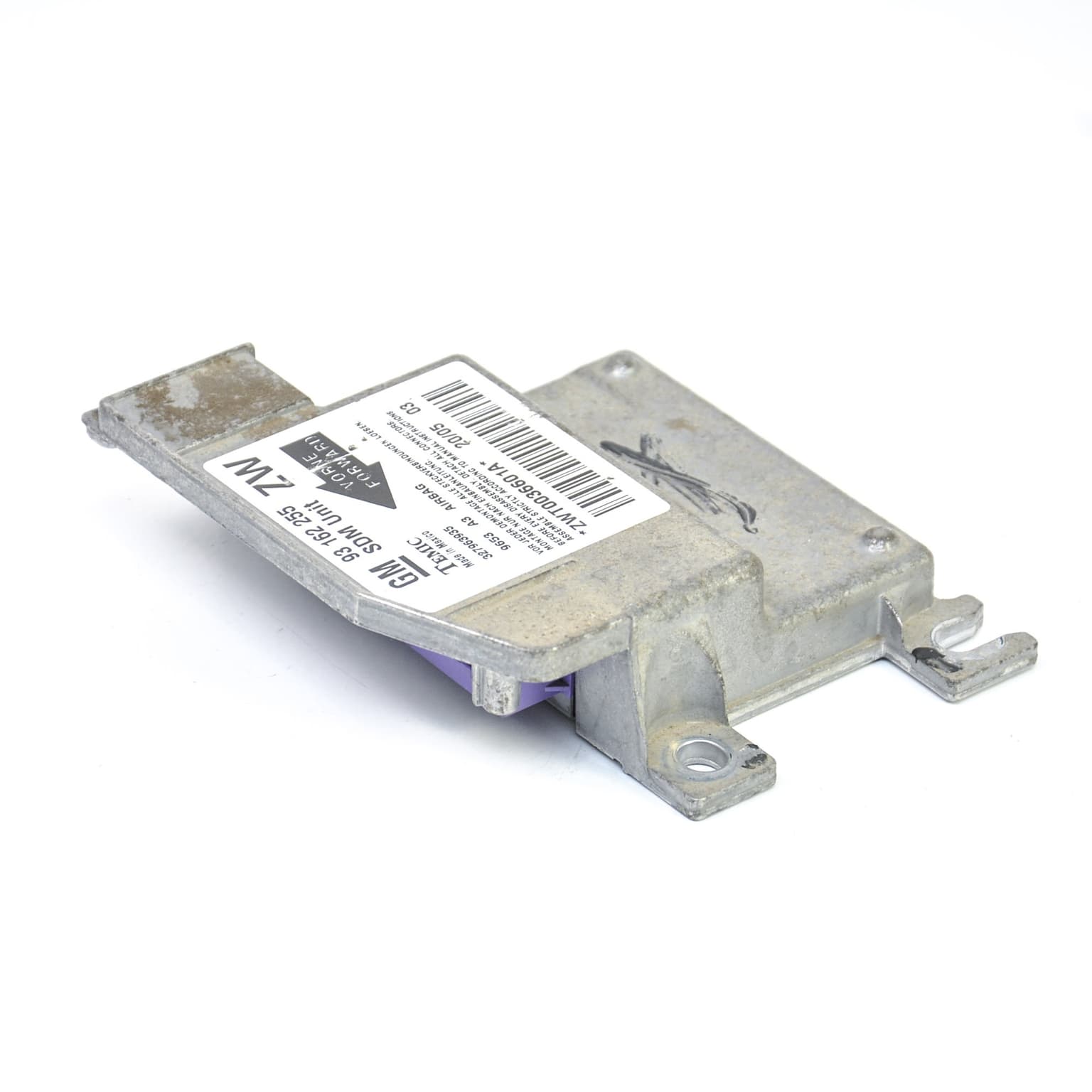 Airbag control module Opel TIGRA B TwinTop 2004–2009 93162255 – 1