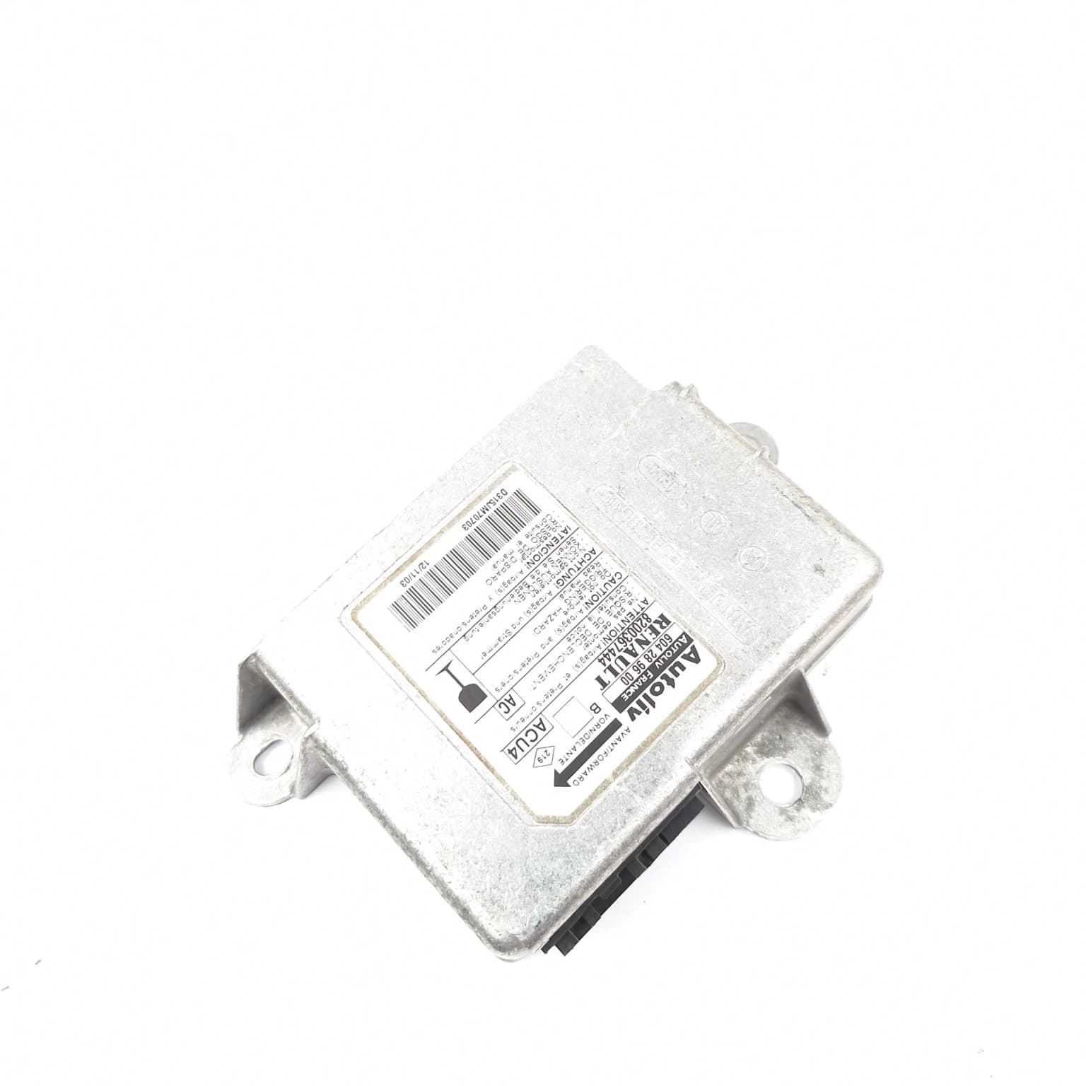 Airbag control module Renault MEGANE 2 2002–2010 8200367444 – 1