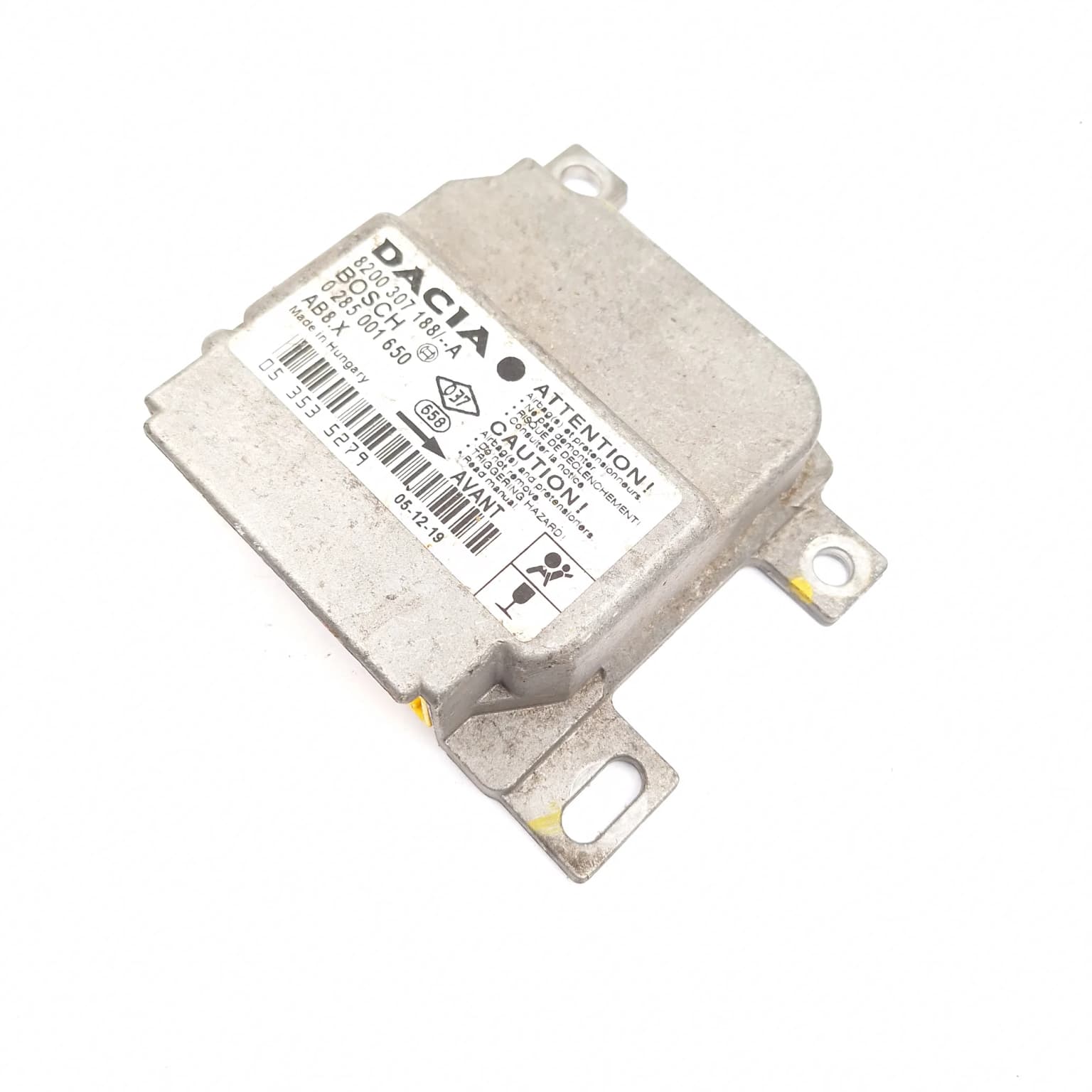 Airbag control module Dacia LOGAN (LS) 2004–2012 8200307188A – 1