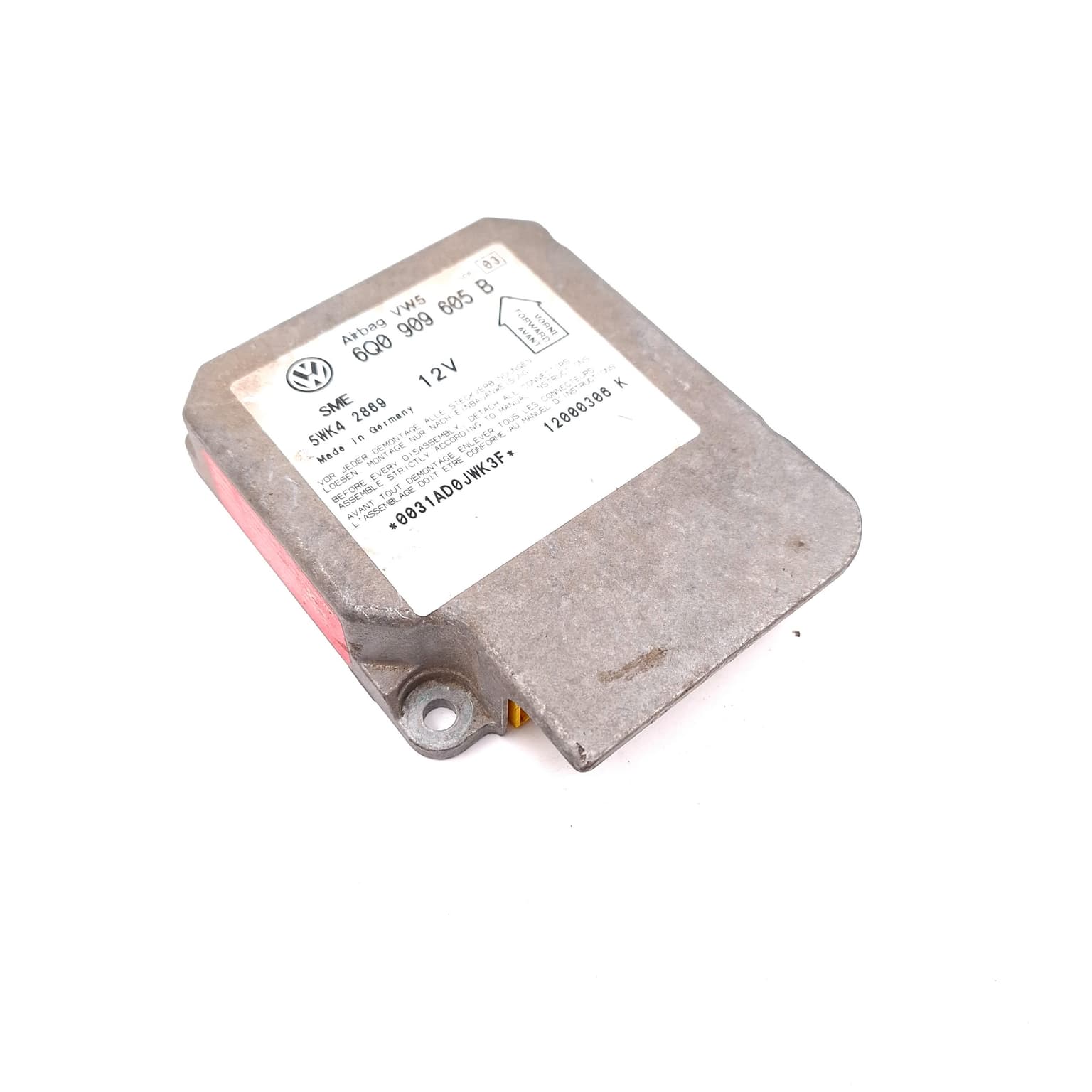 Airbag control module VW PASSAT B5, B5.5 1996–2005 6Q0909605B – 1