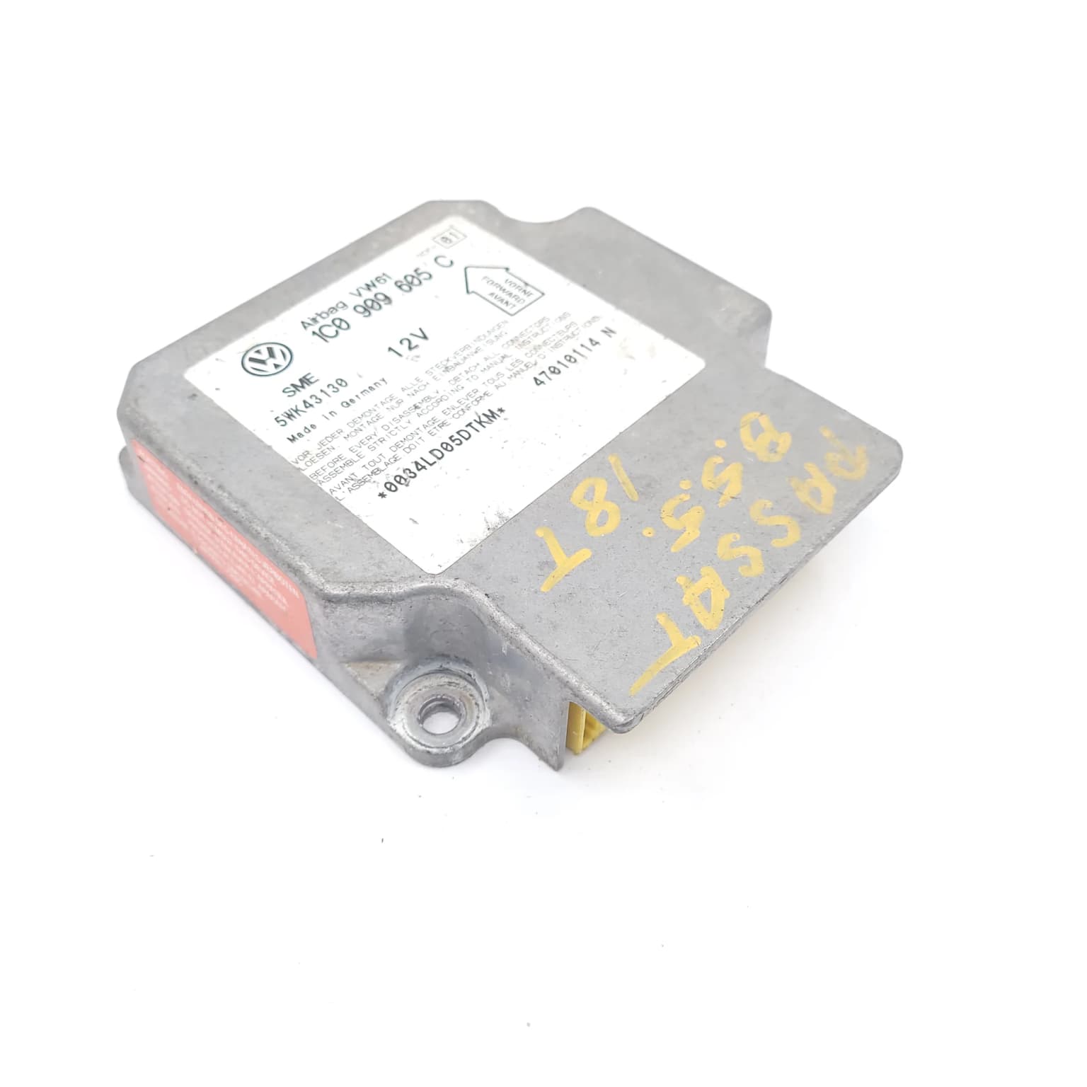 Airbag control module VW PASSAT B5, B5.5 1996–2005 1C0909605C – 1