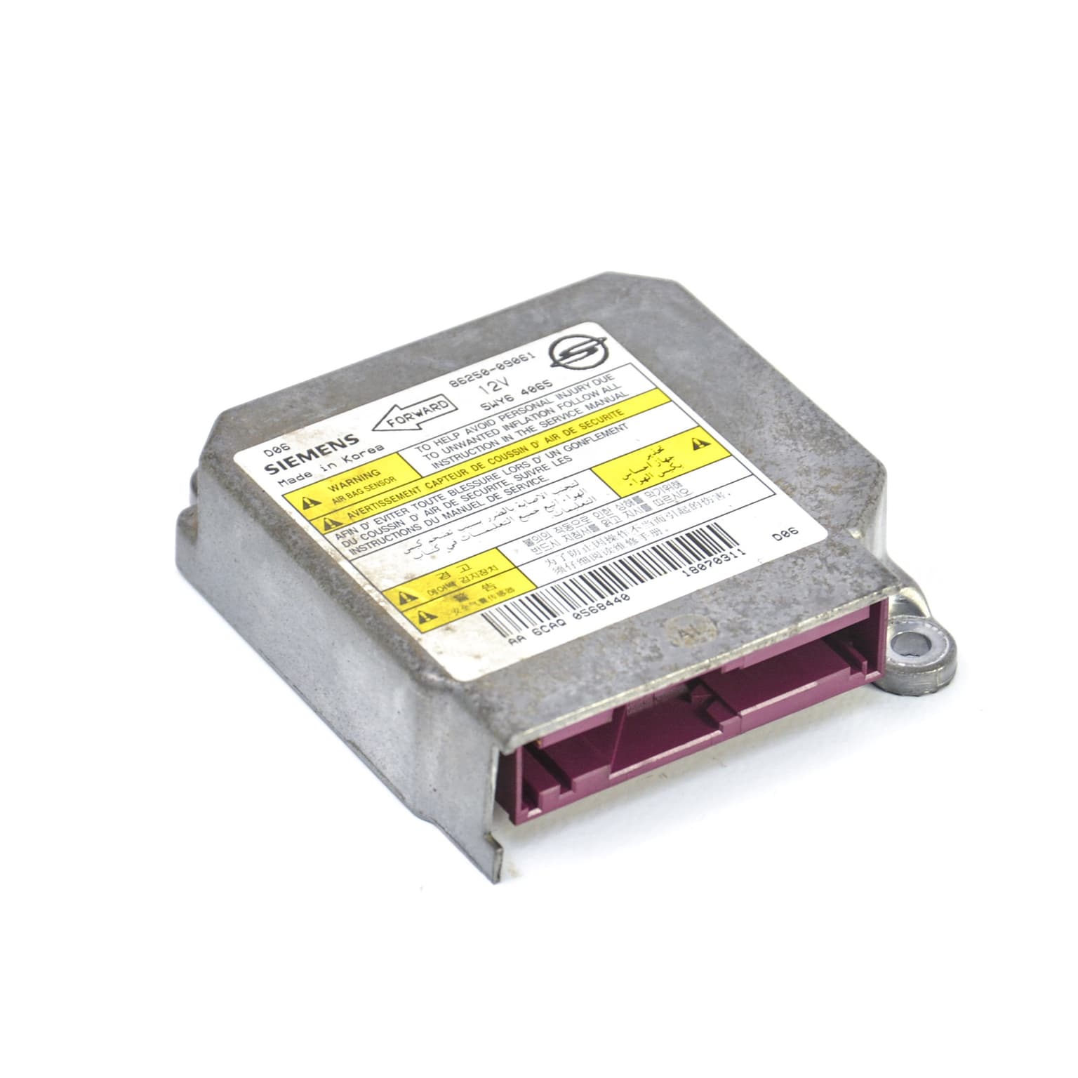Airbag control module Ssangyong KYRON 2005+ 2.0 Xdi 4x4 D20DT 8625009061 – 1