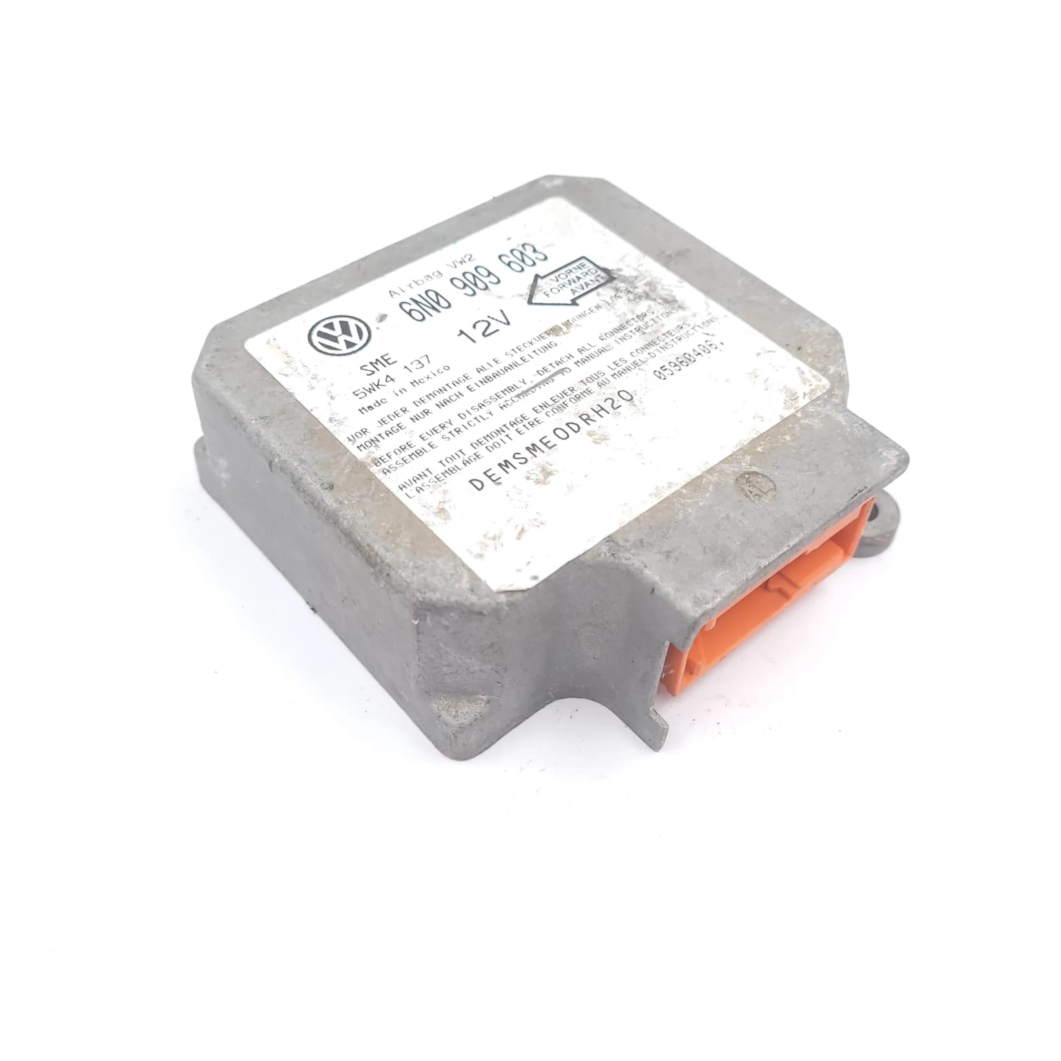 Airbag control module VW GOLF 3 1991–1997 6N0909603 – 1