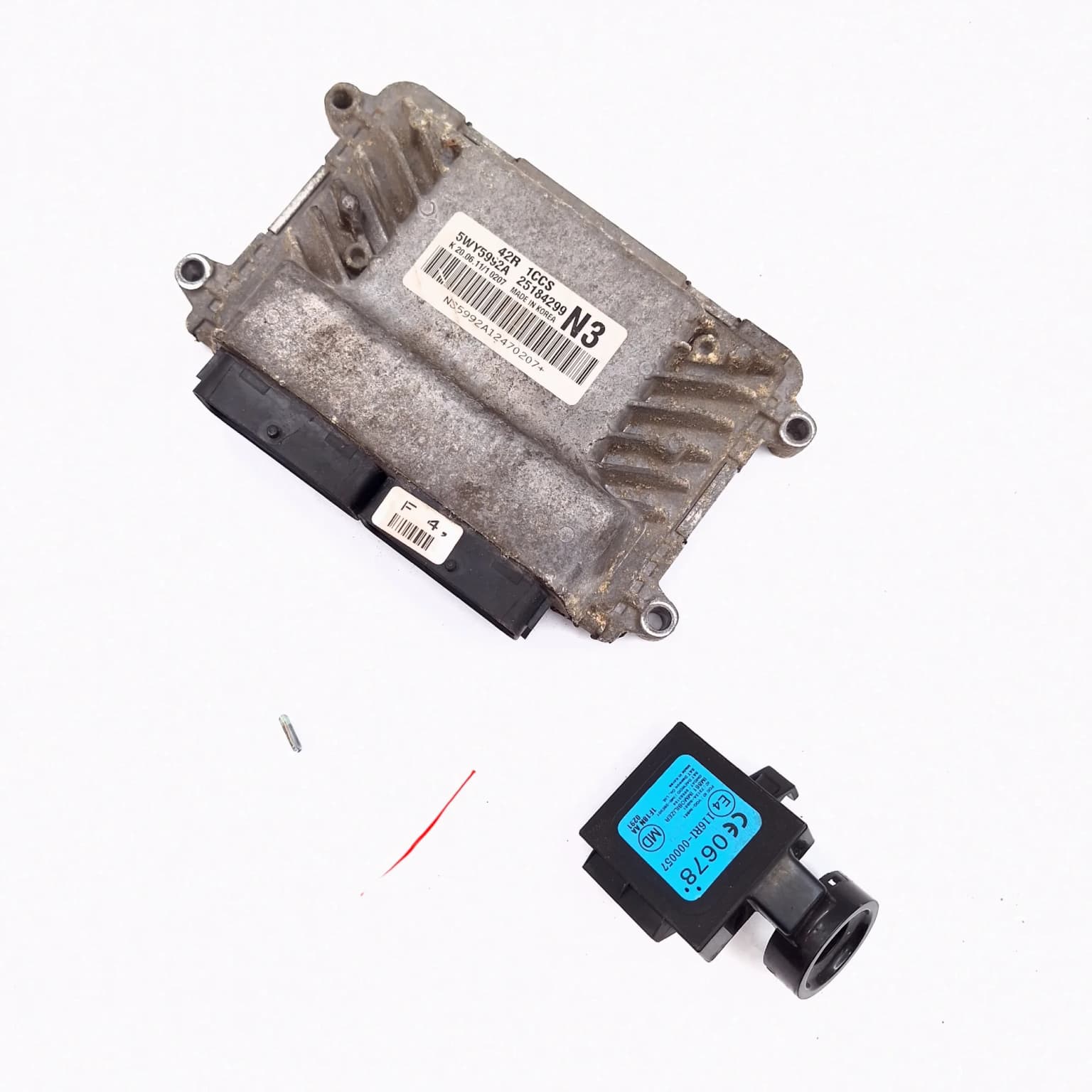 Ignition kit Chevrolet AVEO T250 2003–2011 1.2 B12D1 25184299 – 1