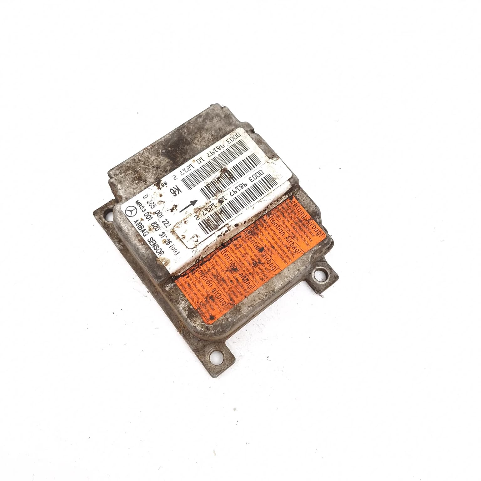 Airbag control module Mercedes-Benz A-CLASS (W168) 1997–2004 0285001222 – 1
