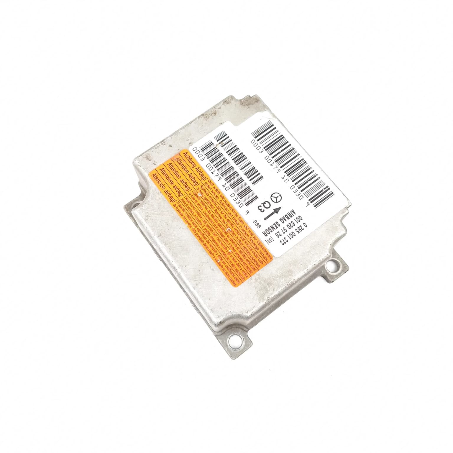 Airbag control module Mercedes-Benz C-CLASS (W203) 2000–2007 0285001373 – 1