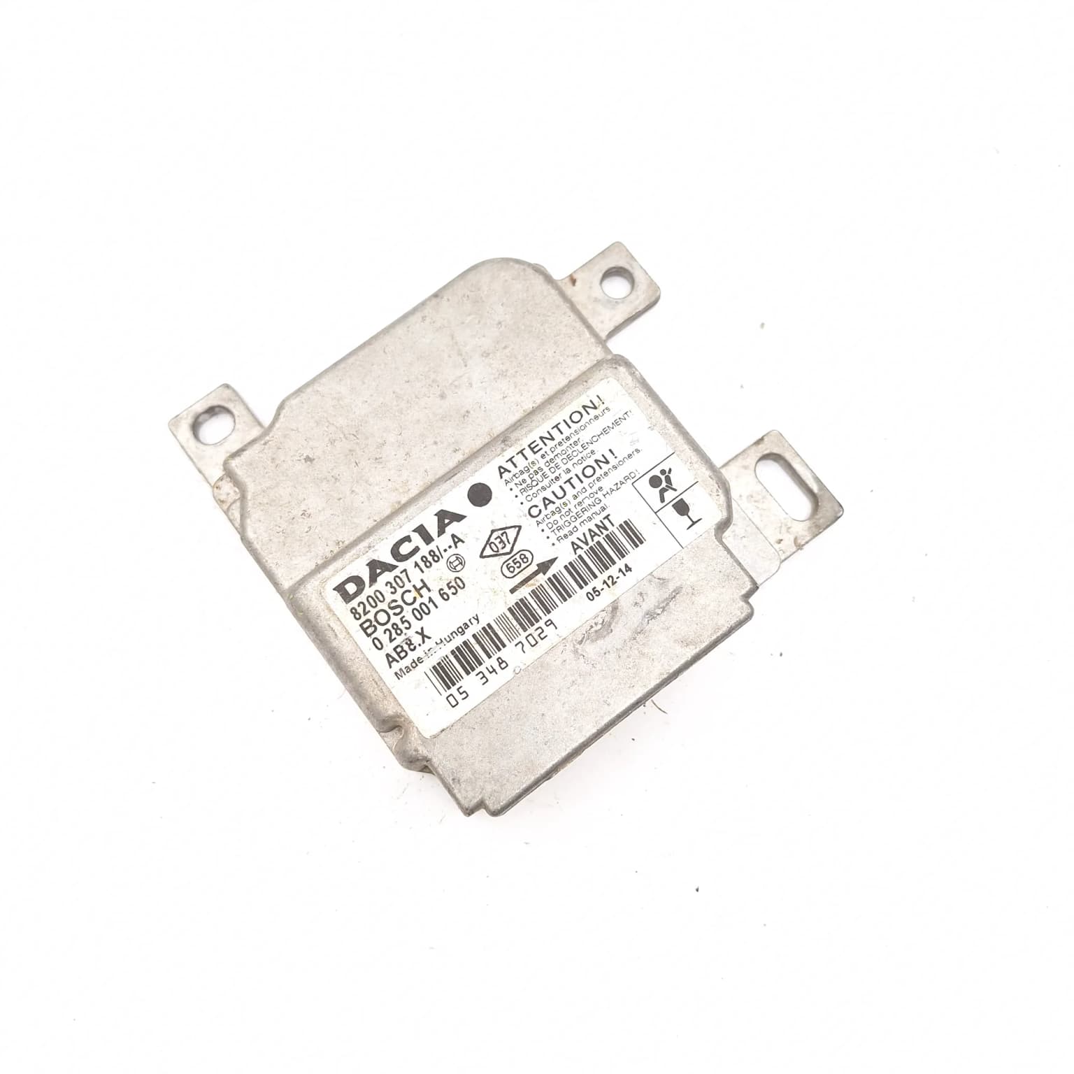 Airbag control module Dacia LOGAN (LS) 2004–2012 8200307188A – 1