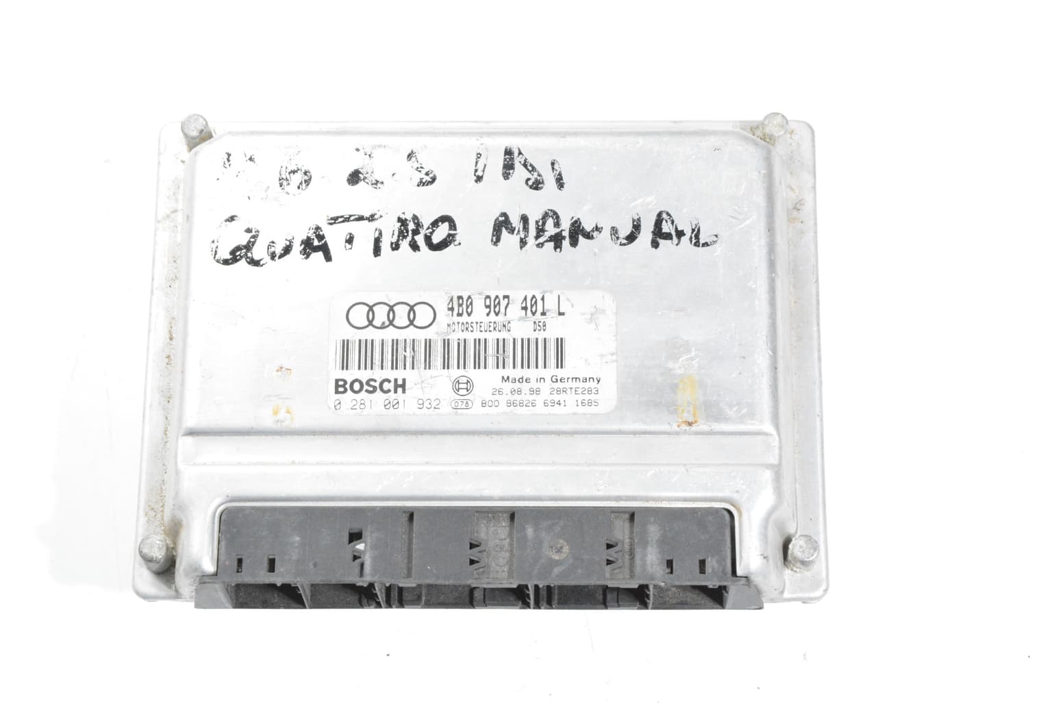 Engine control unit Audi A6 (4B, C5) 1997–2005 2.5 TDI quattro 0281001932 – 1