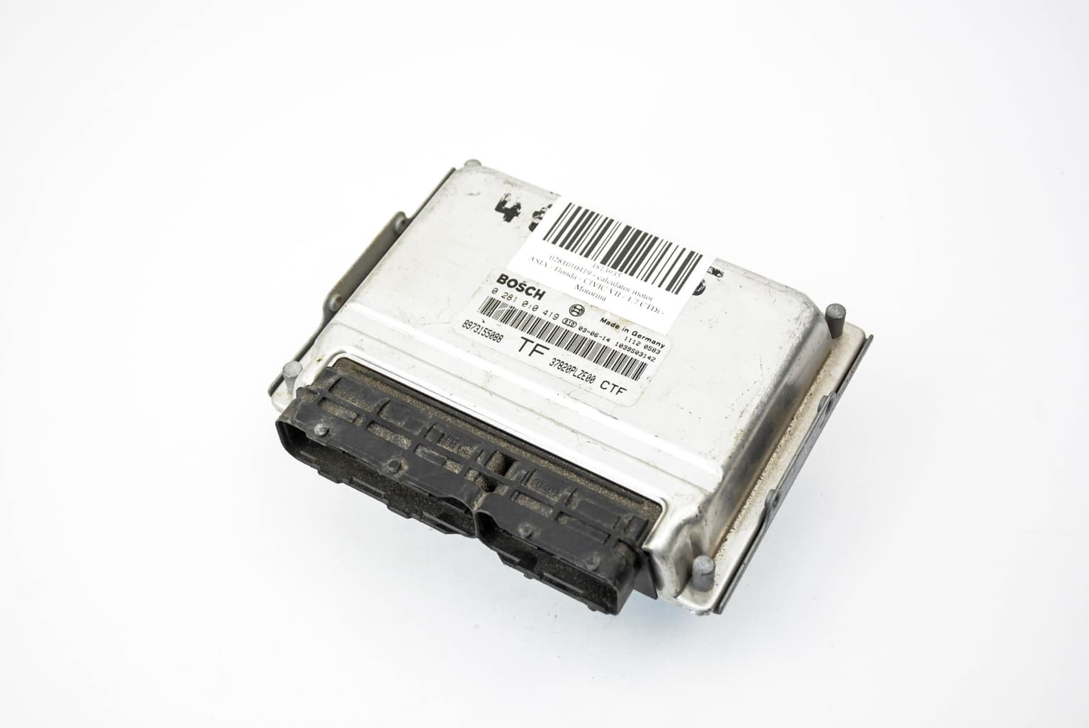 Engine control unit Honda CIVIC 7 2000–2005 1.7 CTDi 0281010419 – 1