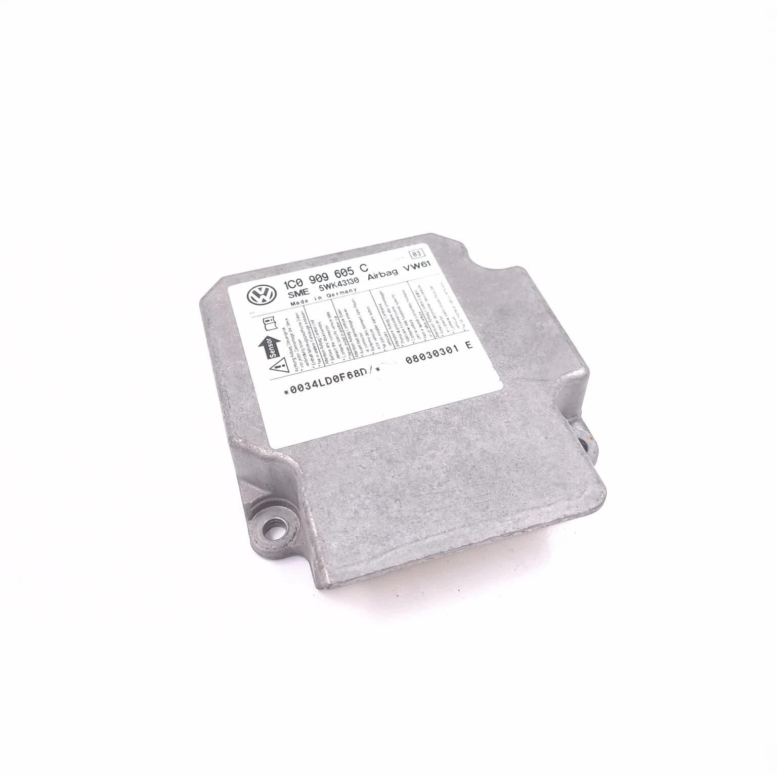 Airbag control module VW PASSAT B5, B5.5 1996–2005 1C0909605C – 1