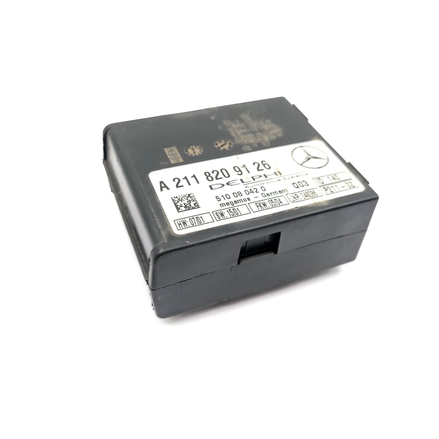 Control unit Mercedes-Benz C-CLASS (W203) 2000–2007 C 270 CDI (203.216) OM 612.962 A2118209126 – 1