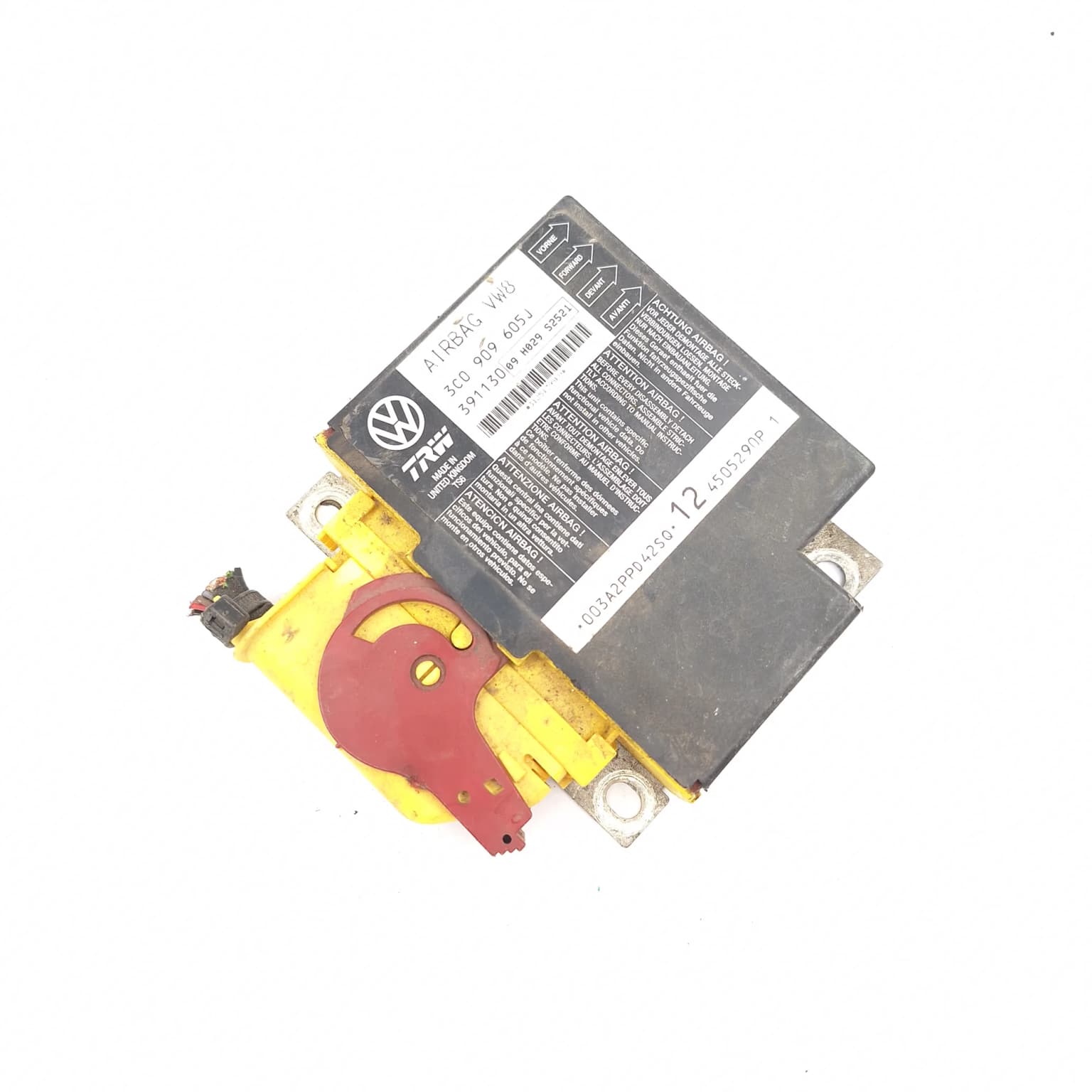 Airbag control module VW PASSAT B6 2005–2010 3C0909605J – 1