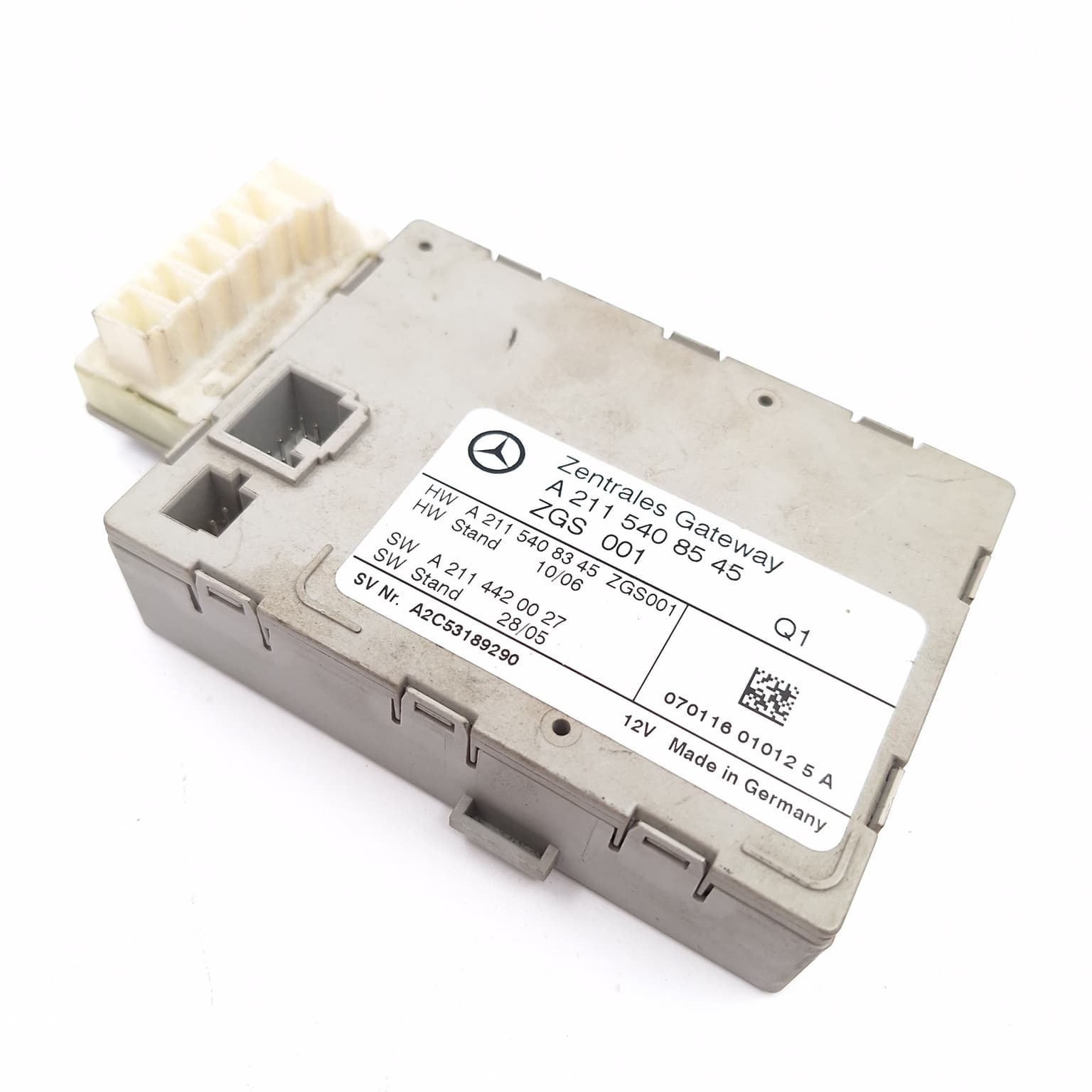 Control unit Mercedes-Benz E-CLASS (W211) 2002–2009 E 320 CDI 4-matic A2115408545 – 1