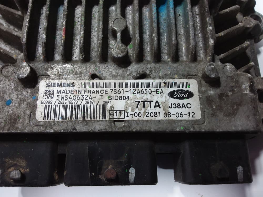 Engine control unit Ford FIESTA Mk 5 2002–2008 7S6112A650EA – 1