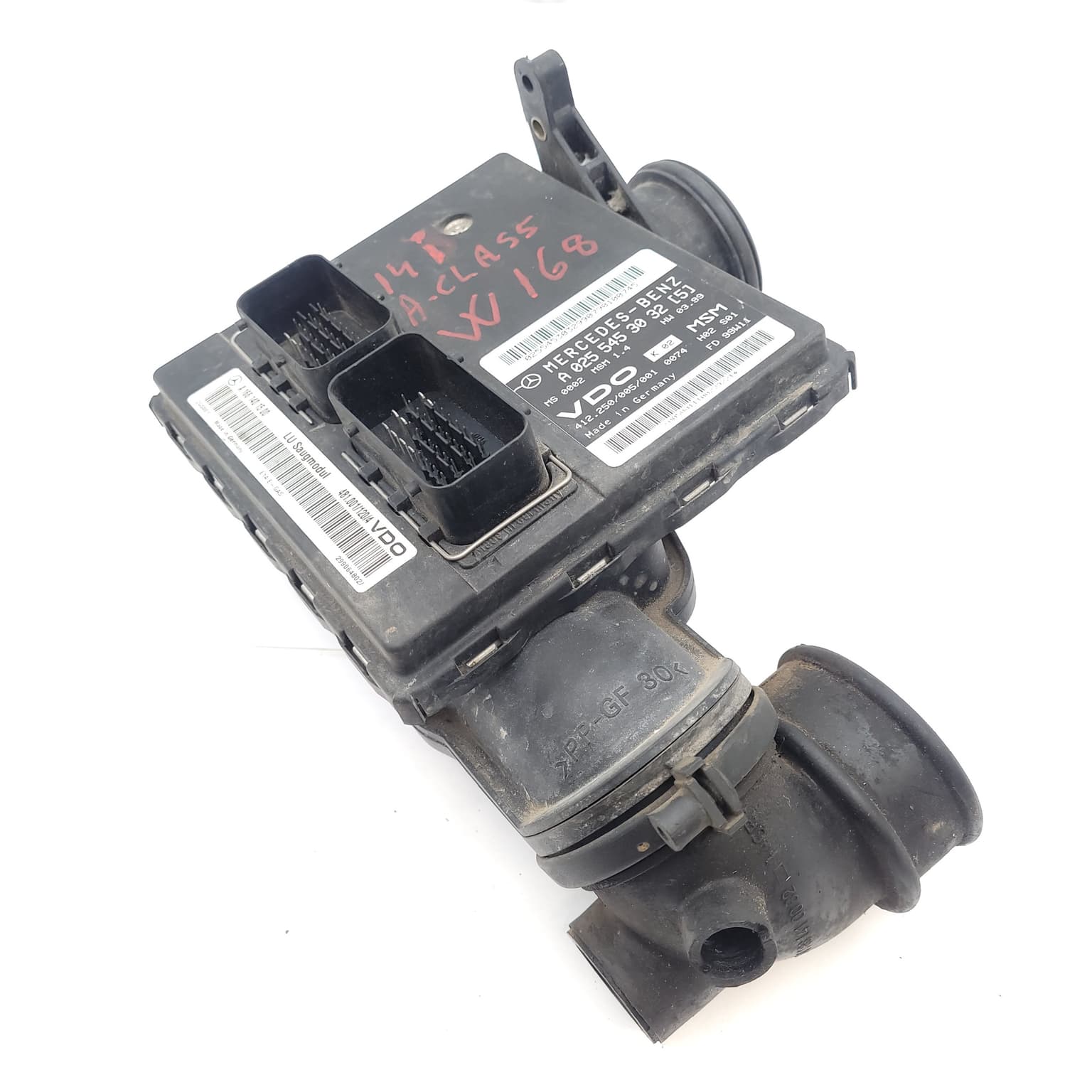 Engine control unit Mercedes-Benz A-CLASS (W168) 1997–2004 A 140 (168.031, 168.131) M 166.940 A02554530325 – 1
