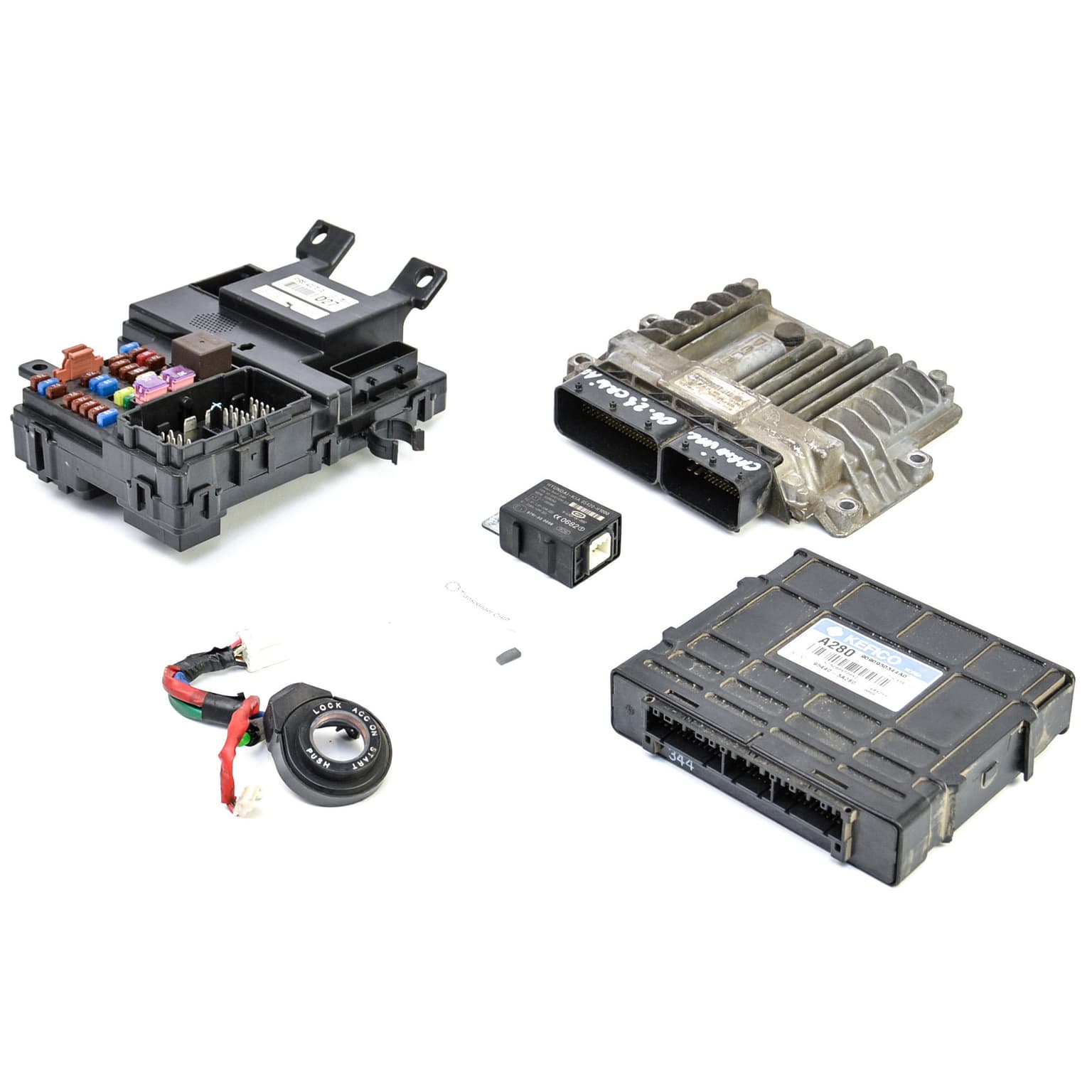 Kit calculateur et serrures Kia CARNIVAL (VQ) 2006–2014 391044X910 – 1