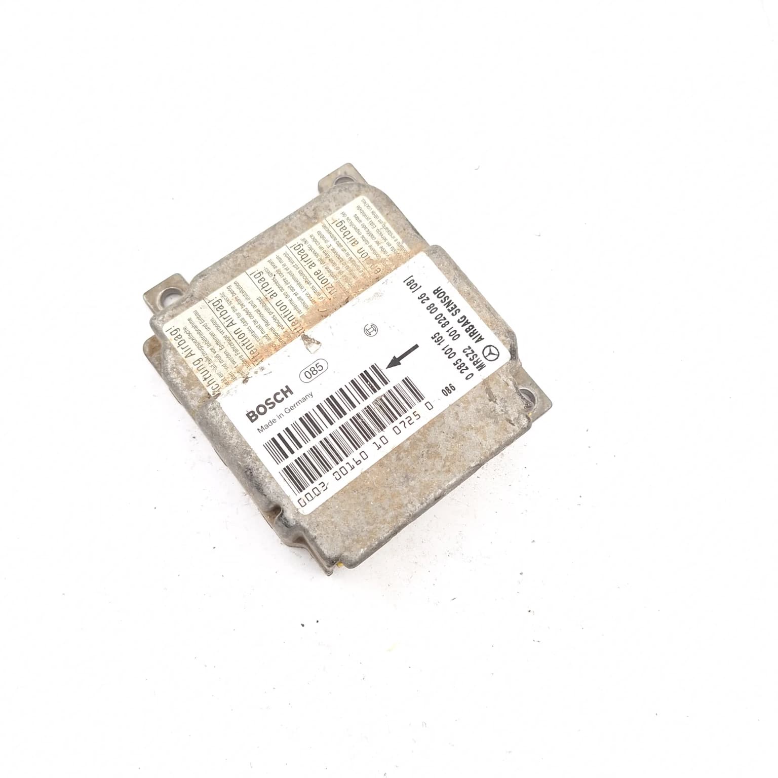 Airbag control module Mercedes-Benz CLK (W208) 1997–2002 0285001165 – 1