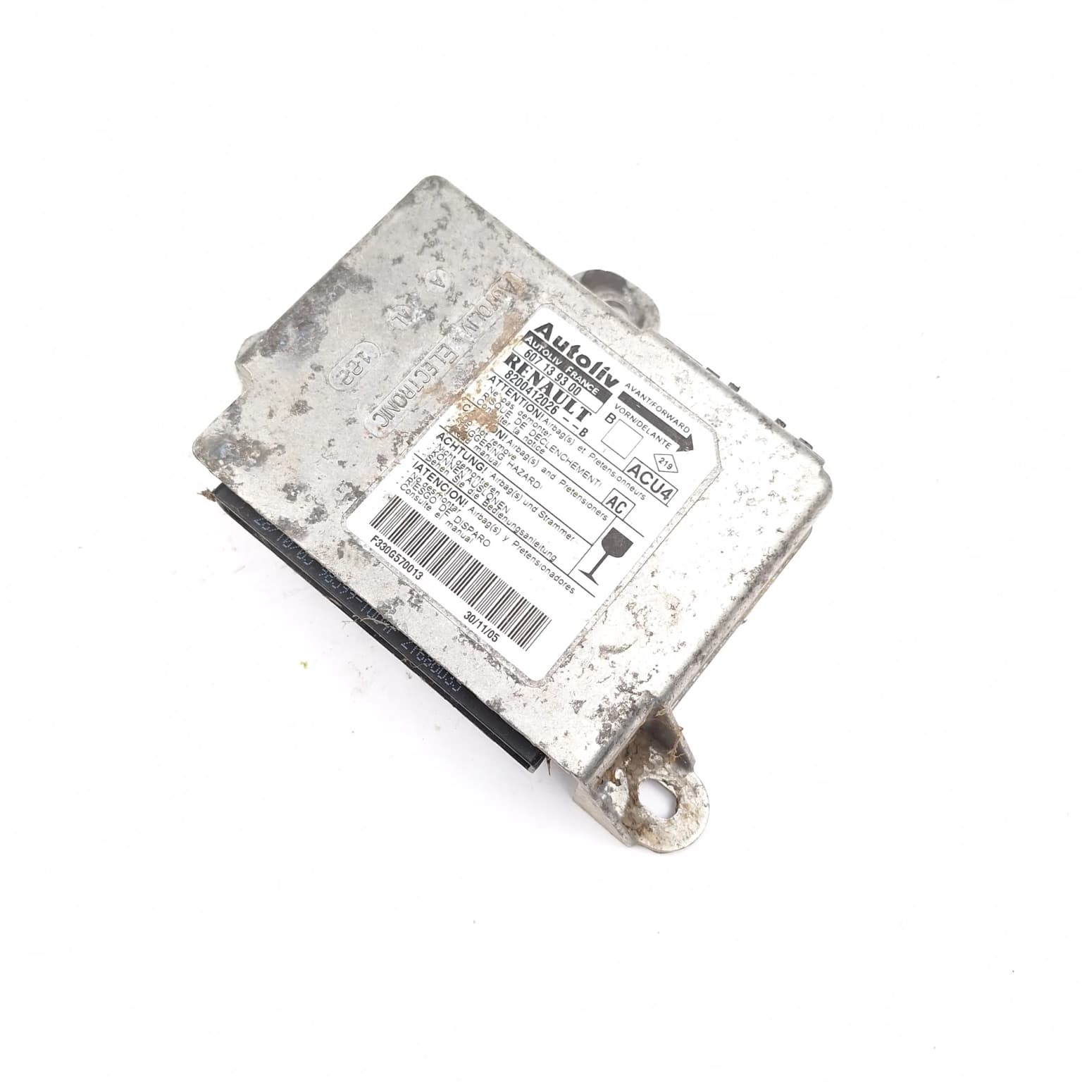 Airbag control module Renault MEGANE 2 2002–2010 8200412026B – 1