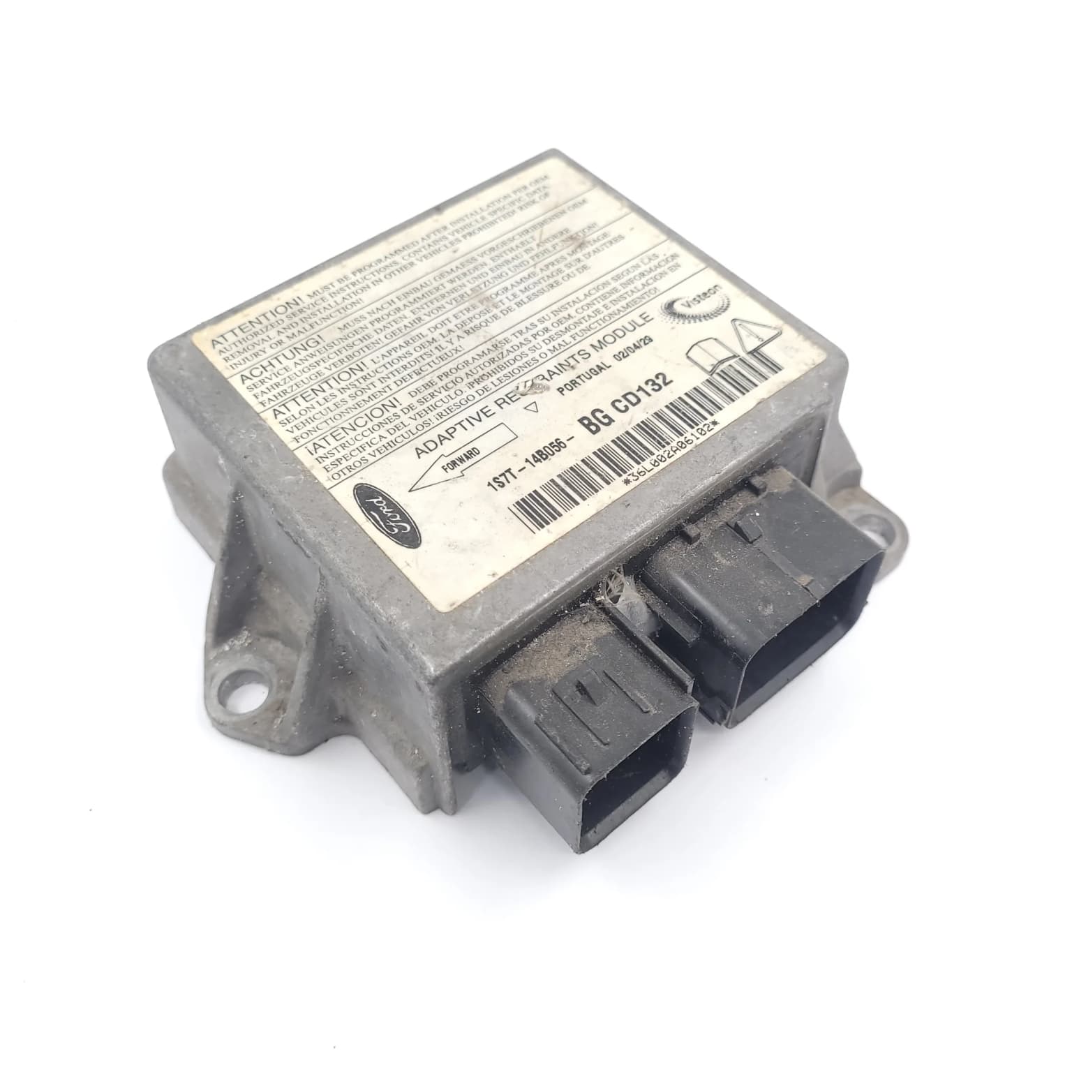 Airbag control module Ford MONDEO Mk 3 2000–2007 1S7T14B056BG – 1