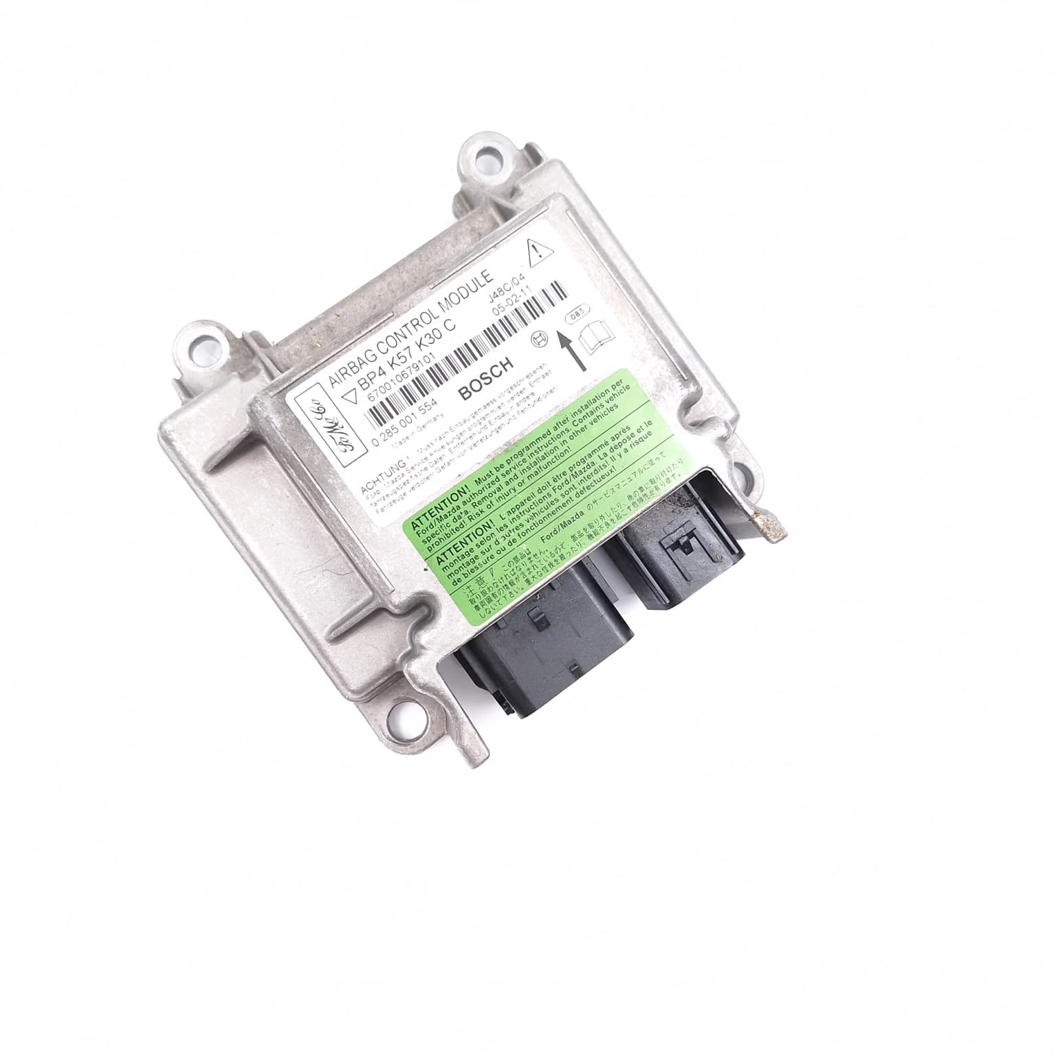 Airbag control module Mazda 3 (BK) 2003–2009 1.6 Z6 0285001554 – 1