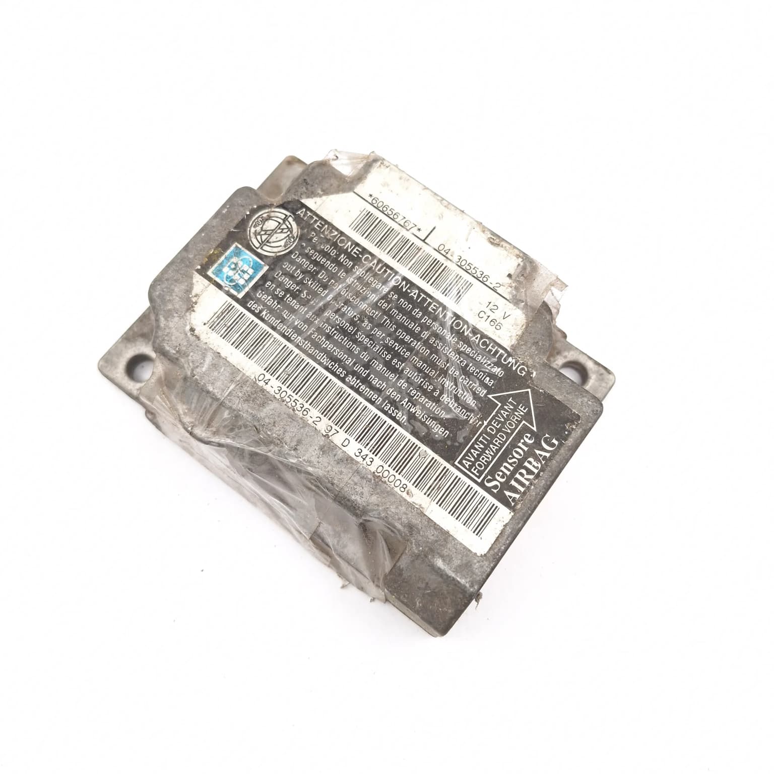 Airbag control module Alfa Romeo 156 (932) 1997–2007 60656767 – 1