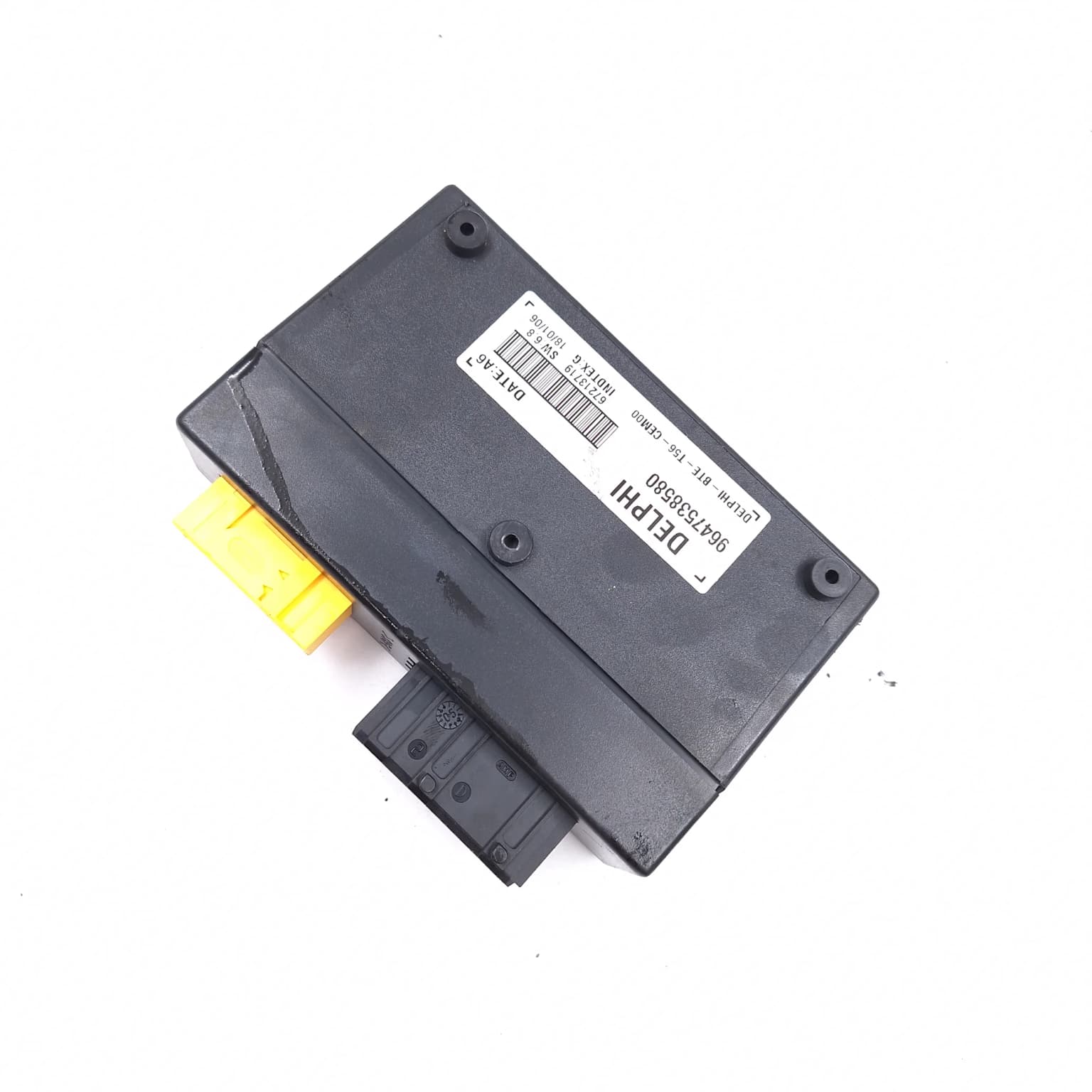 Control unit Peugeot 307 CC (3B) 2003–2009 2.0 HDi 135 RHR (DW10BTED4) 9647538580 – 1