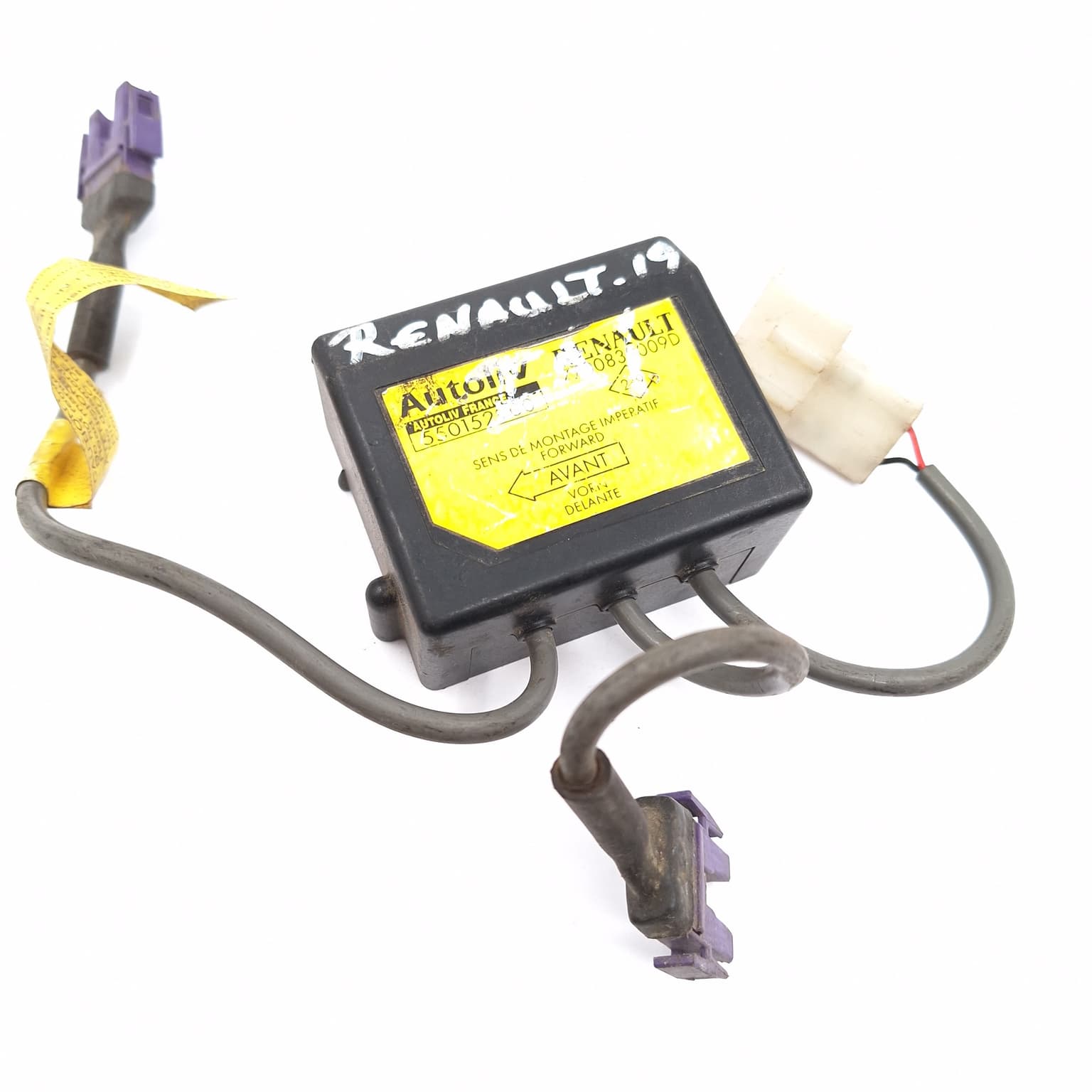 Airbag impact sensor Renault 19 Mk 2 (B/C53) 1991–2001 7700839009D – 1