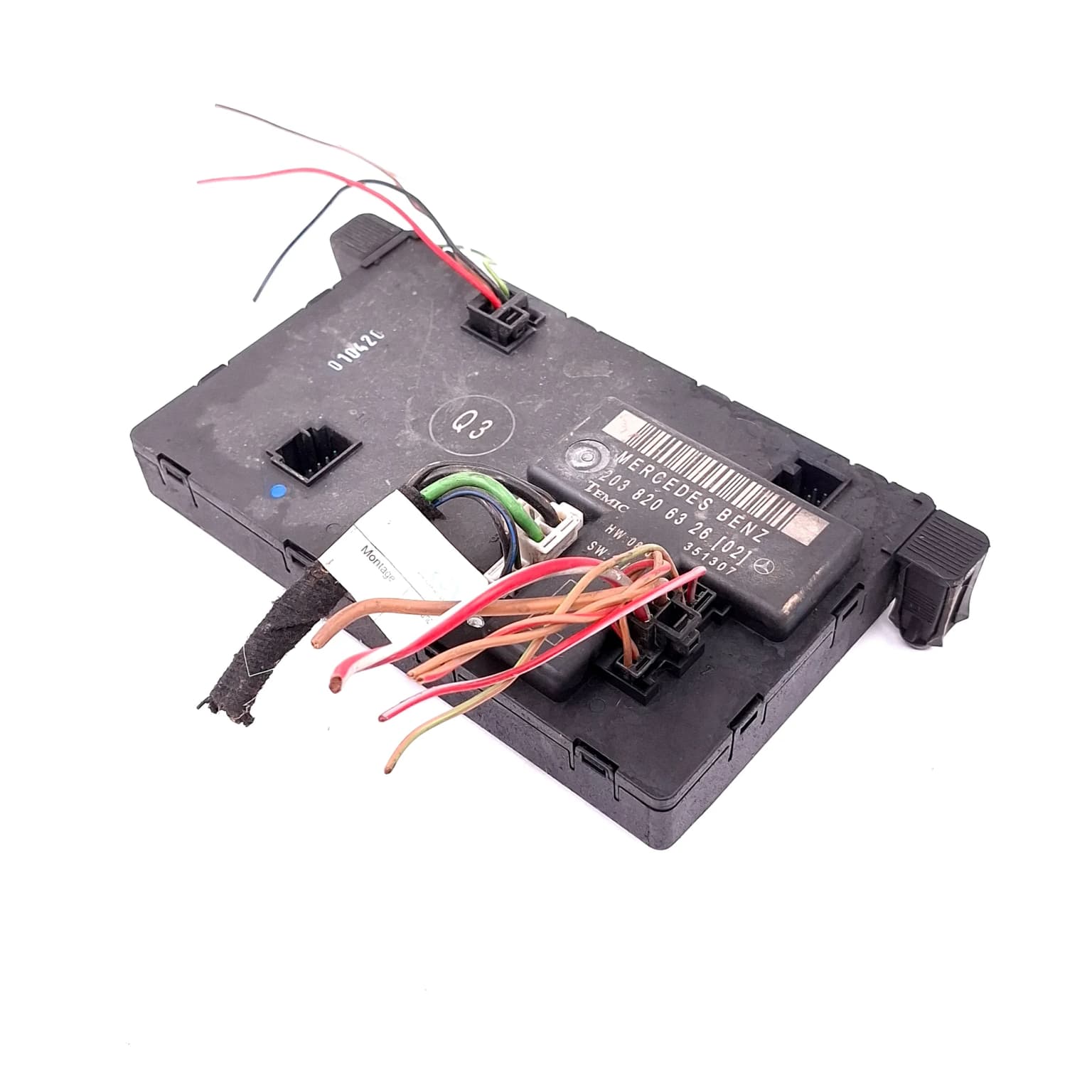 Control unit Mercedes-Benz C-CLASS (W203) 2000–2007 2038206326 – 1