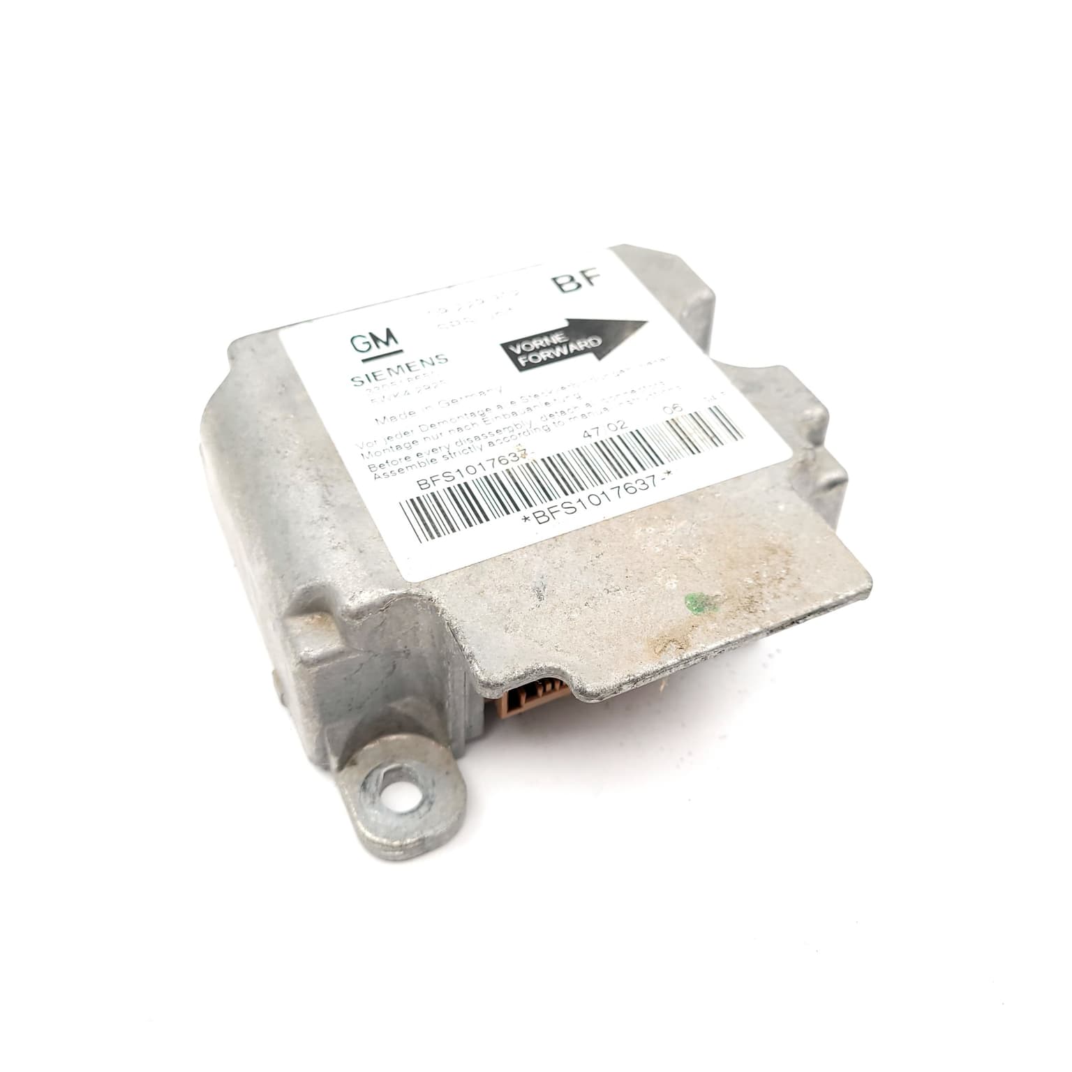 Airbag control module Opel ASTRA G 1998–2009 330518650 – 1