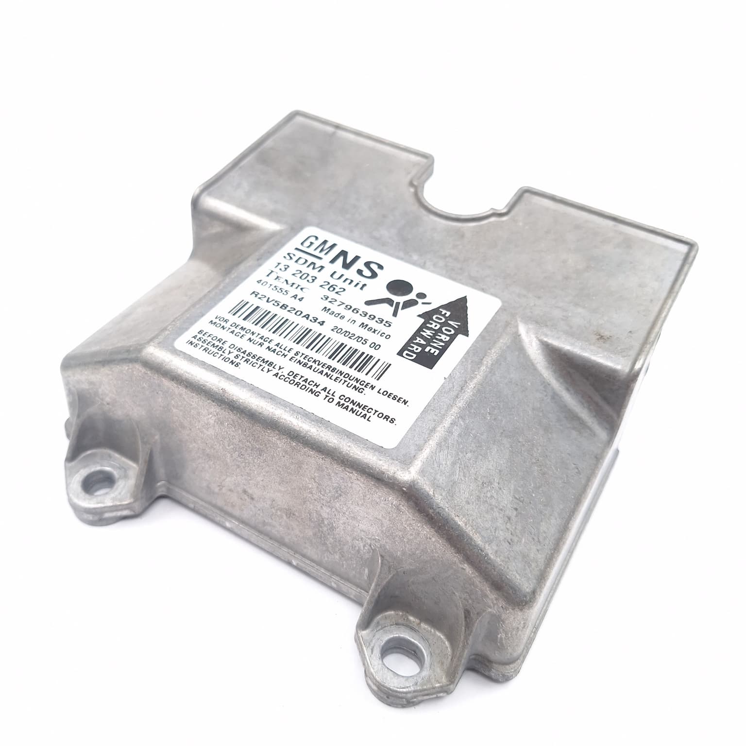 Airbag control module Opel ASTRA H 2004–2012 327963935 – 1