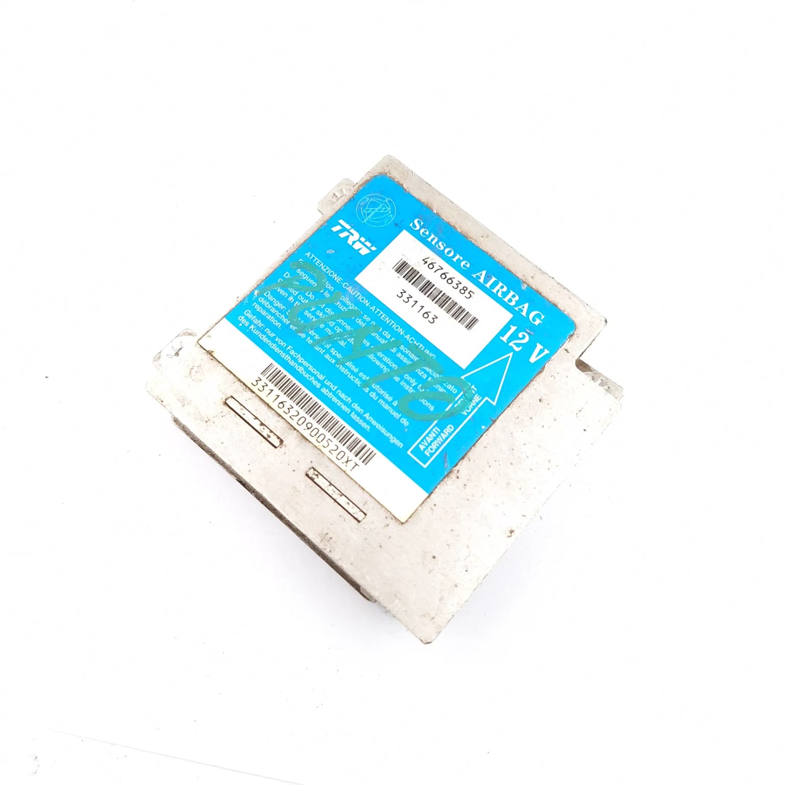 Airbag control module Fiat PUNTO (188) 1999–2010 46766385 – 1