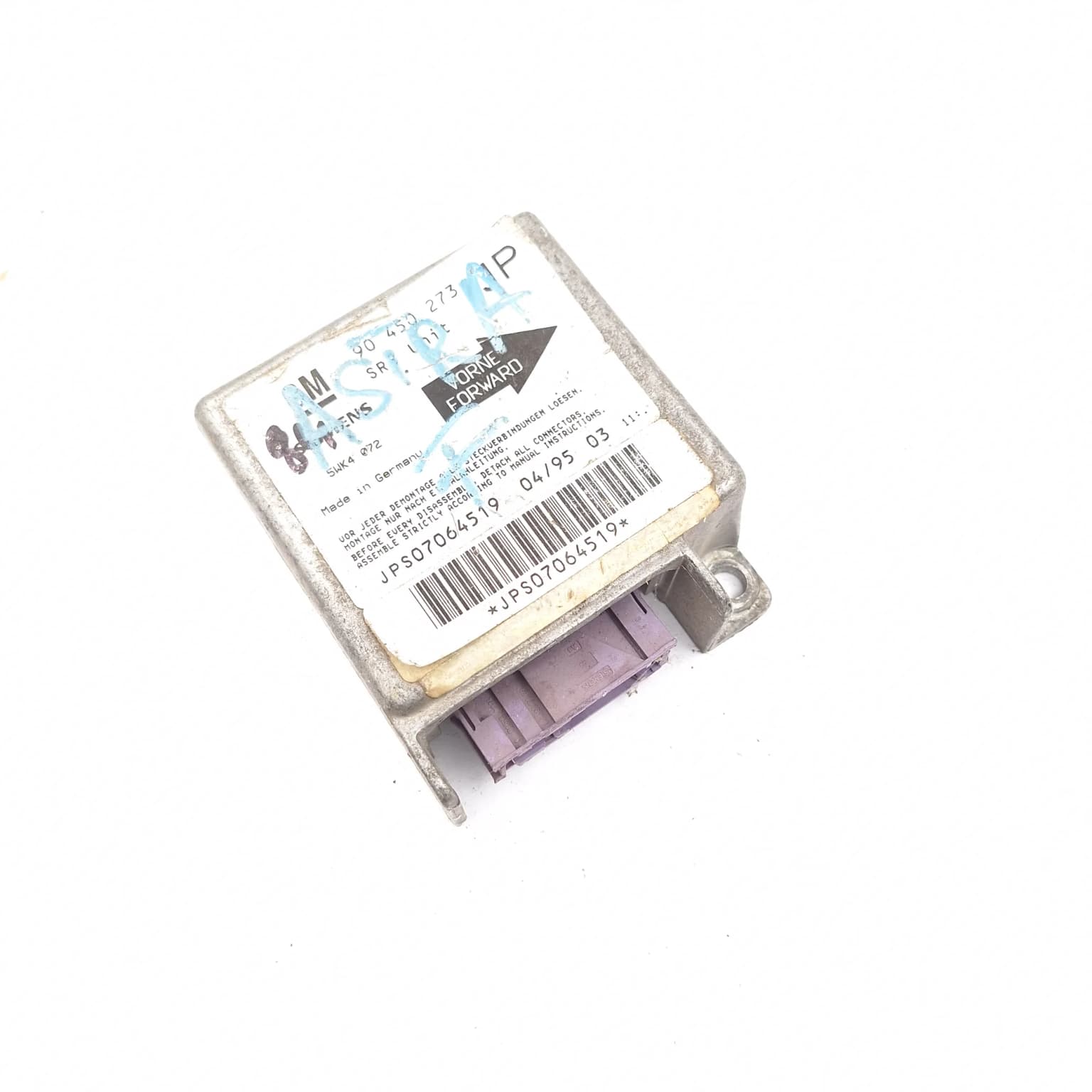 Airbag control module Opel ASTRA F 1991–2002 90450273 – 1