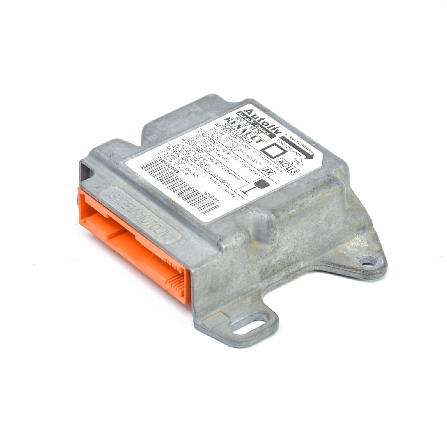 Airbag control module Renault MEGANE 1 1995–2002 8200117651A – 1