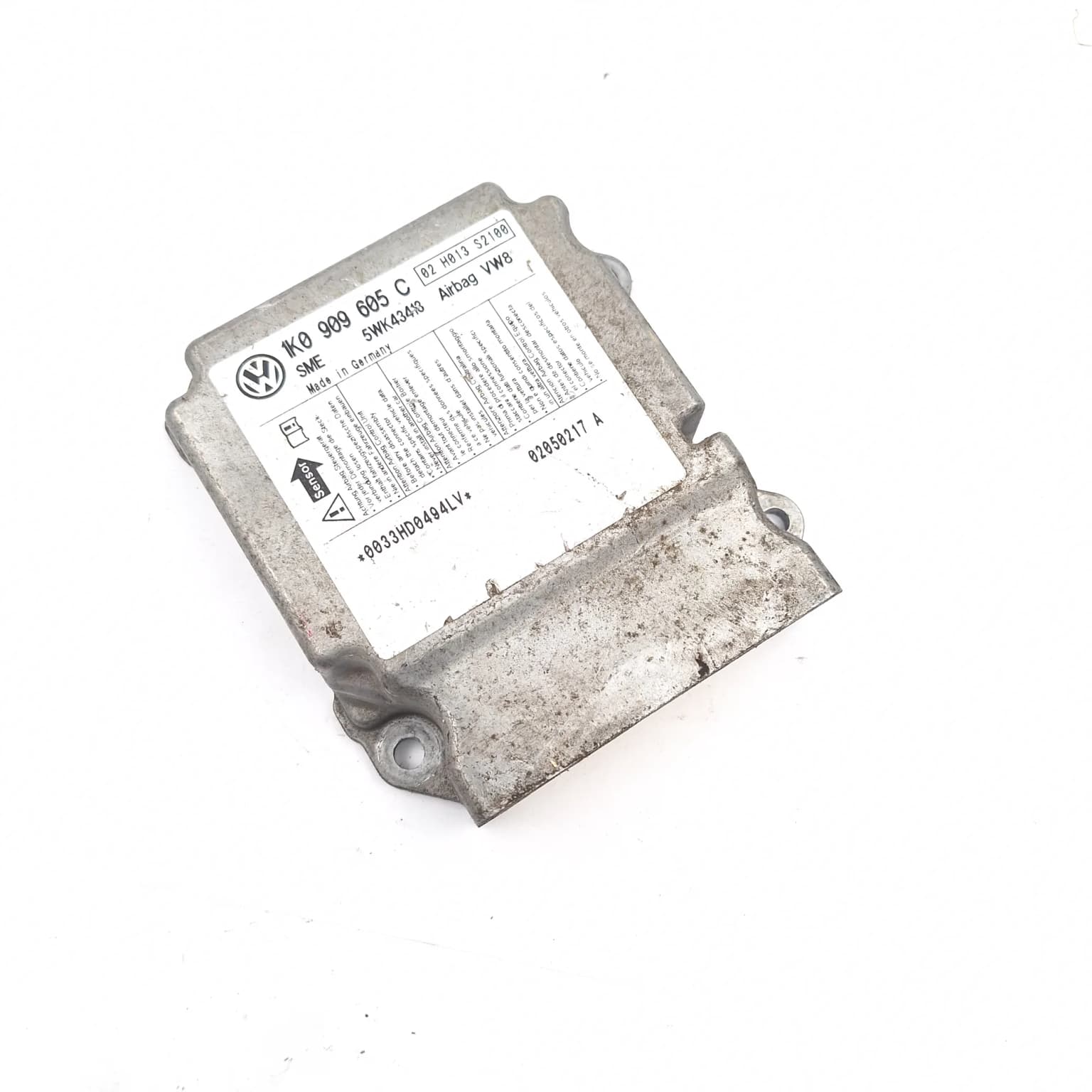 Airbag control module VW GOLF 5 2003–2009 1K0909605C – 1