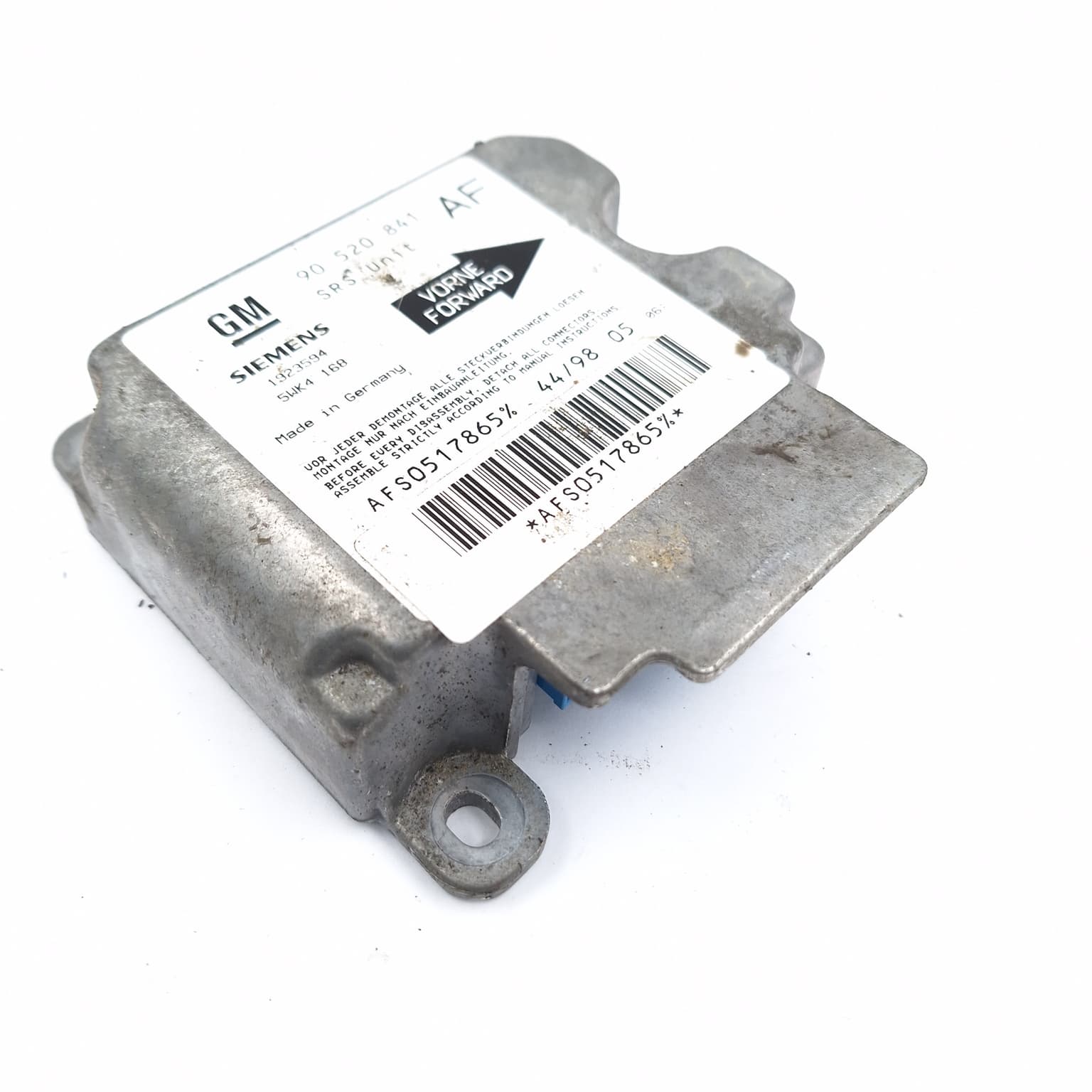 Airbag control module Opel ASTRA G 1998–2009 90520841 – 1