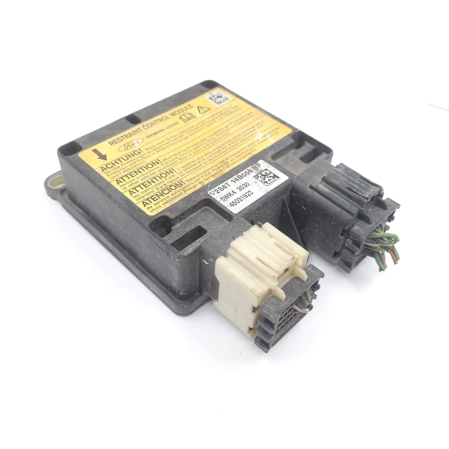 Airbag control module Ford FIESTA Mk 5 2002–2008 2S6T14B056BP – 1