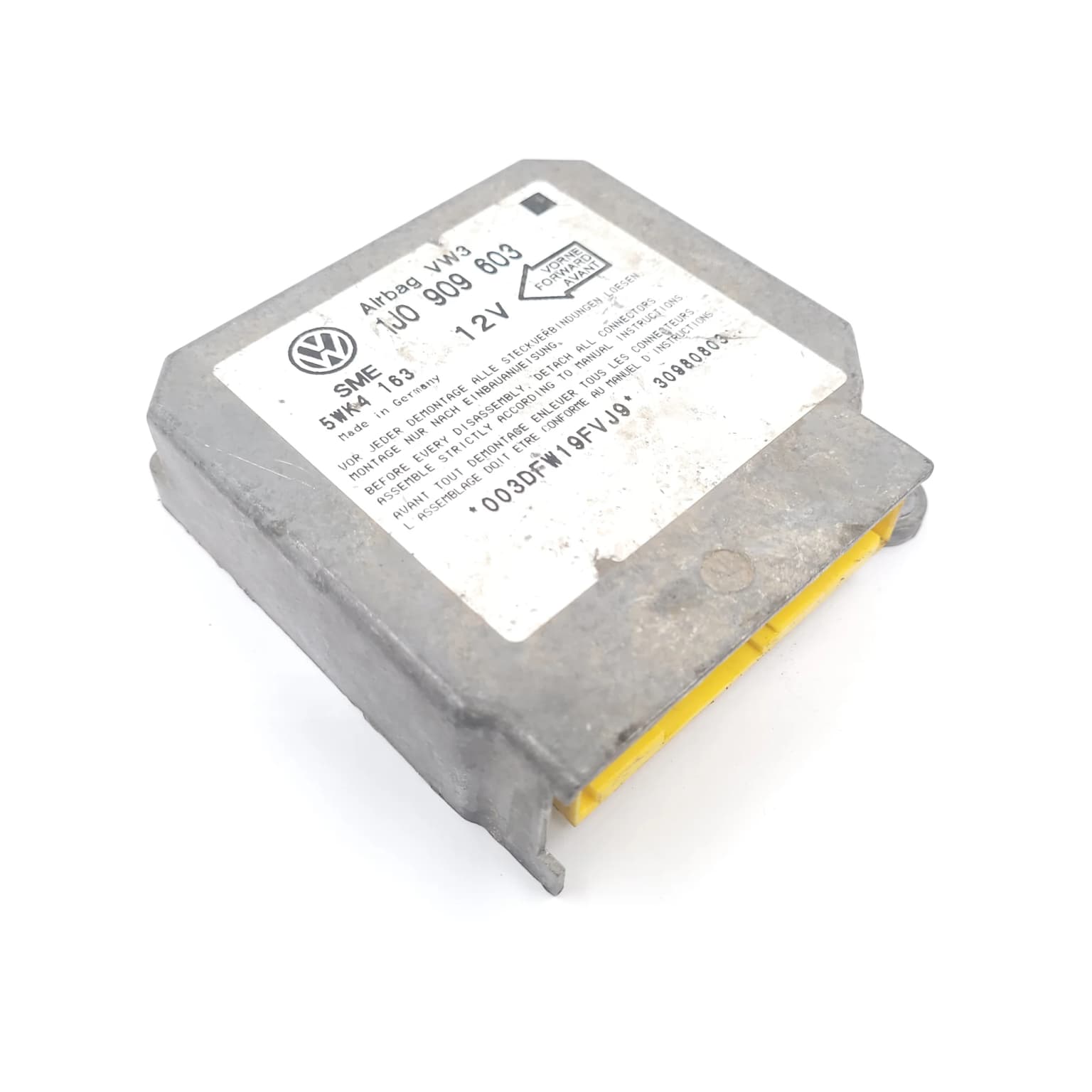 Airbag control module VW GOLF 4 1997–2004 1J0909603 – 1