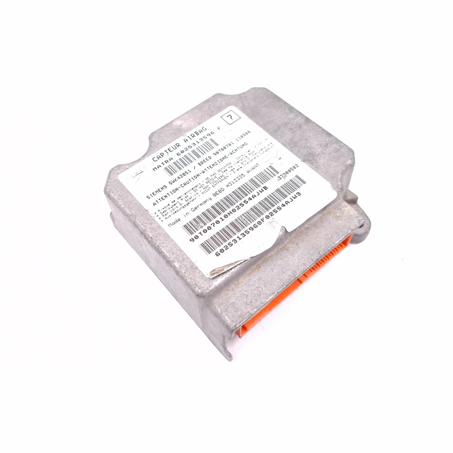 Airbag control module Renault ESPACE Mk 3 1996–2002 6025313596F – 1